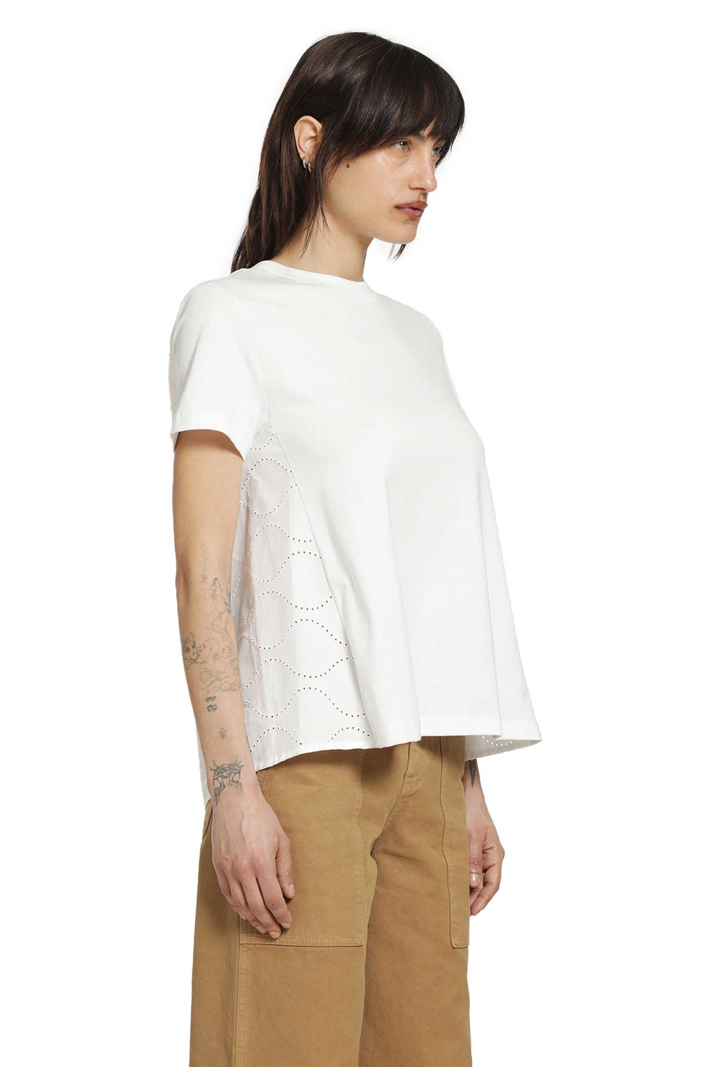 Cotton Jersey San Gallo T-Shirt Moncler – Гарантія оригінальності – вид ззаду
