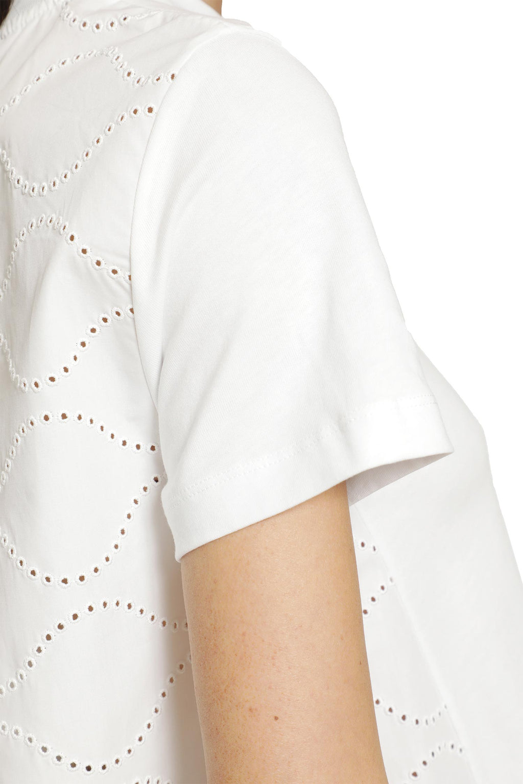 Cotton Jersey San Gallo T-Shirt Moncler – Гарантія оригінальності – збільшений вид