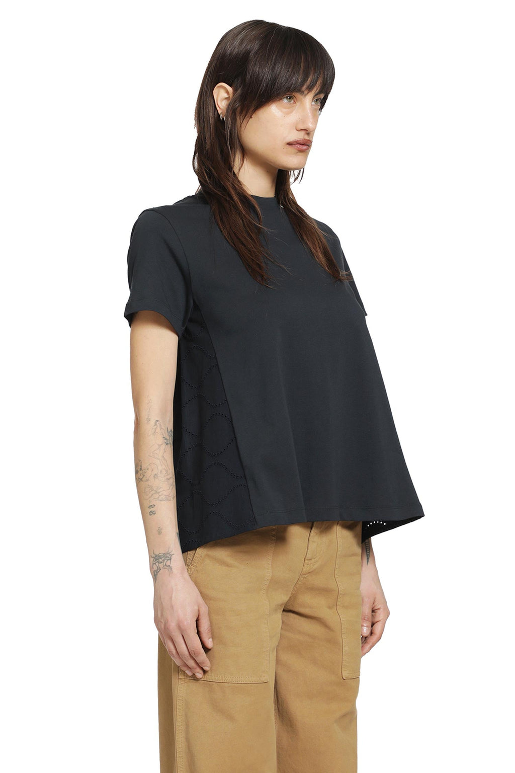 Cotton Jersey San Gallo T-Shirt Moncler – Гарантія оригінальності – вид ззаду