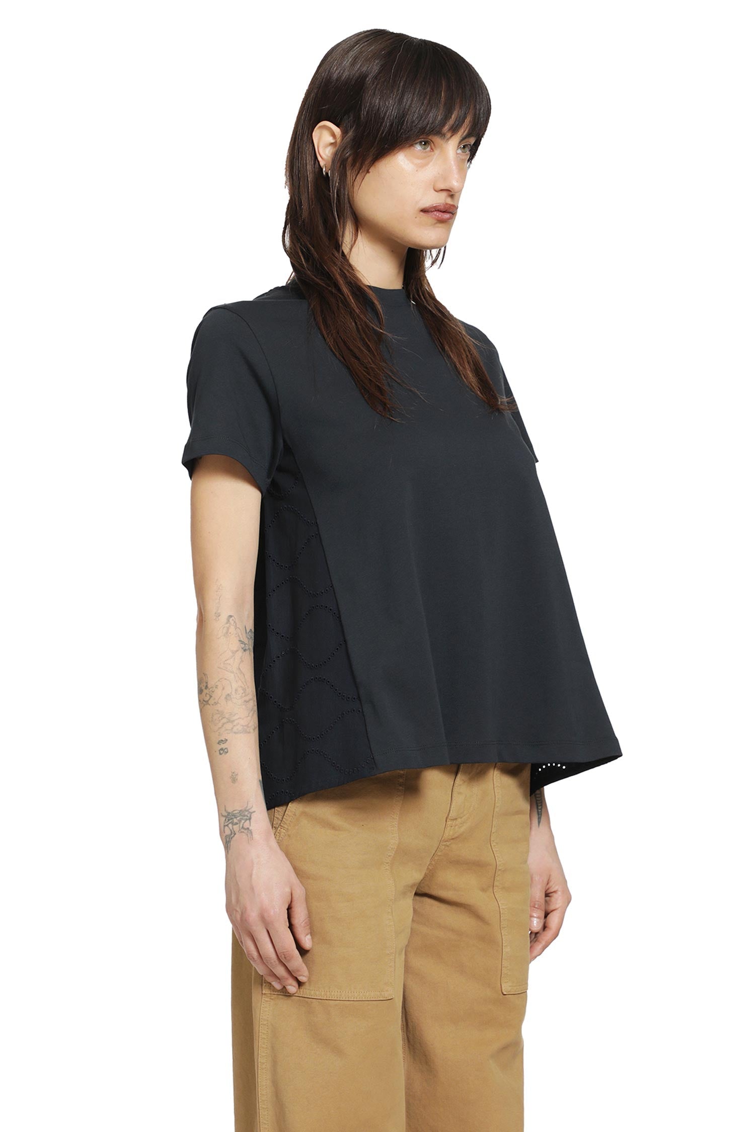 Cotton Jersey San Gallo T-Shirt Moncler – Гарантія оригінальності – вид ззаду