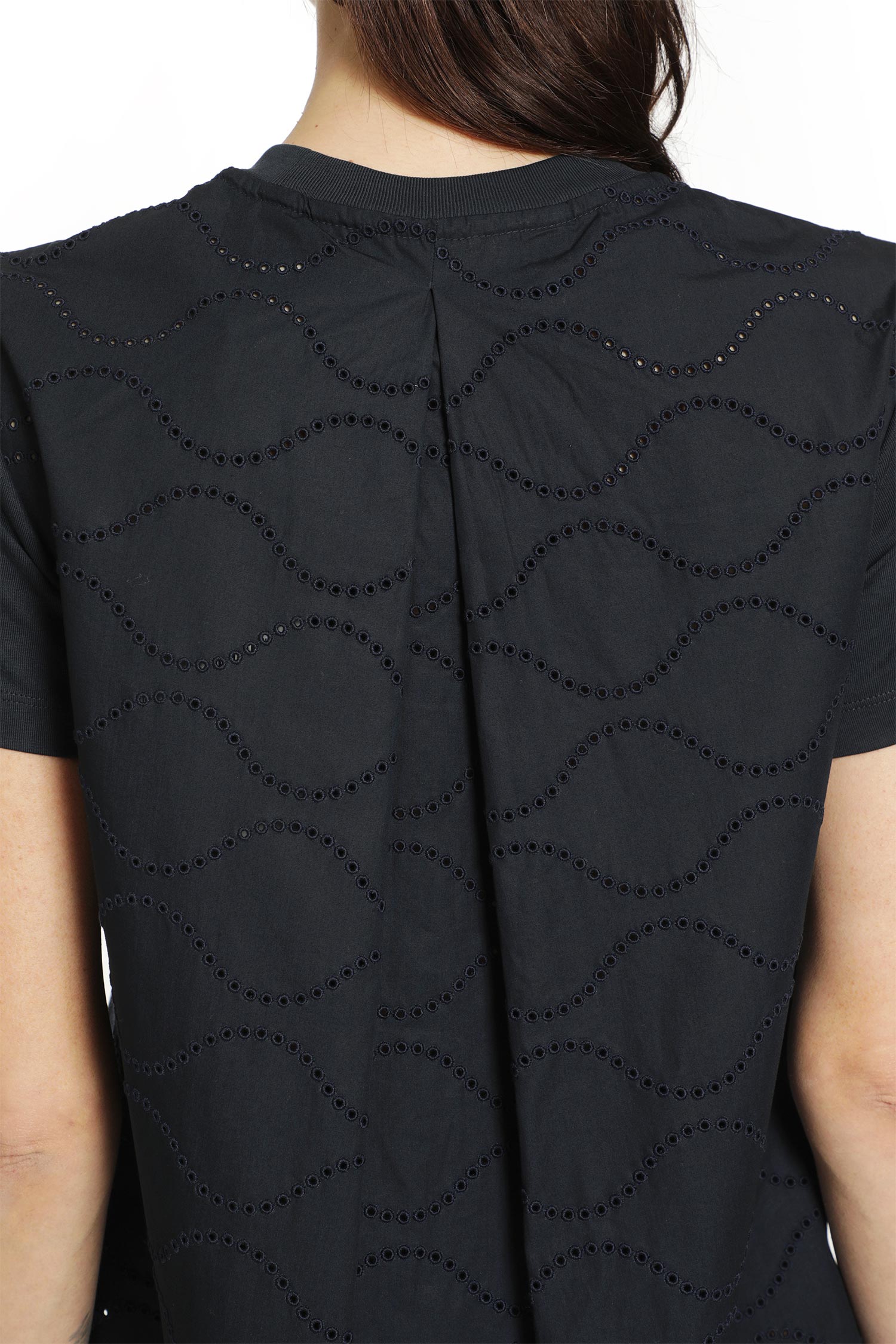 Cotton Jersey San Gallo T-Shirt Moncler – Гарантія оригінальності – збільшений вид