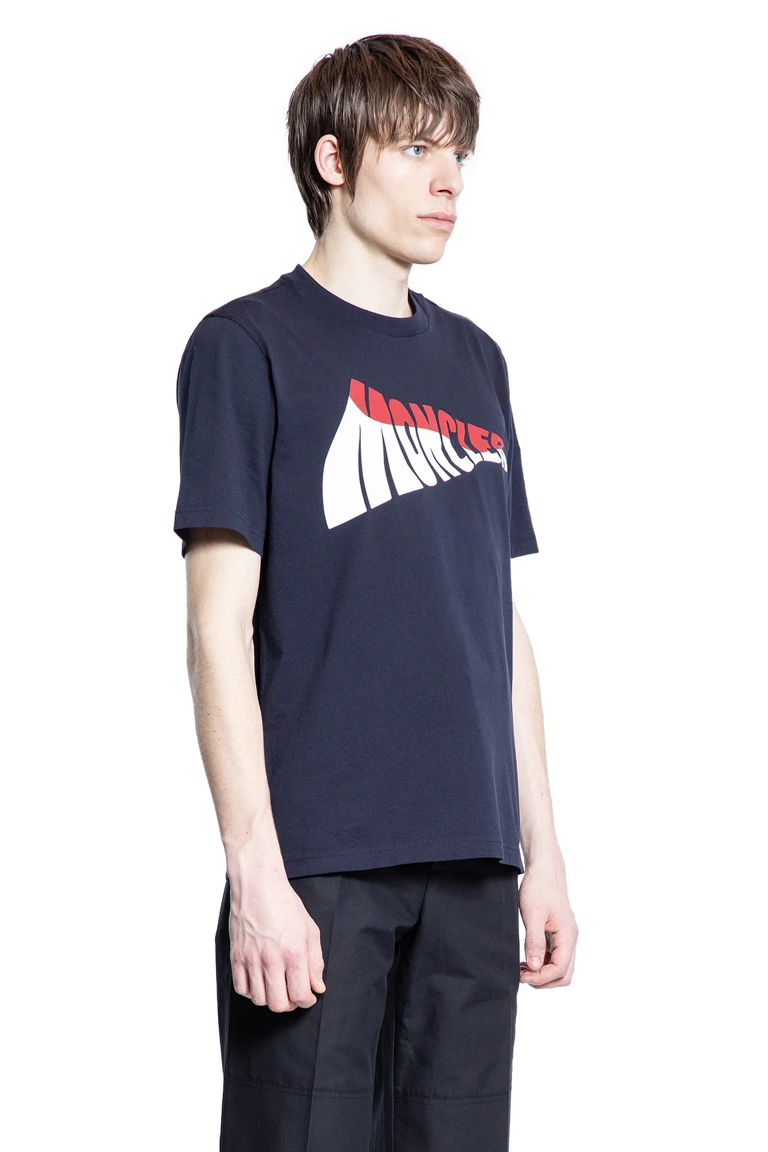 Man Blue T Shirts & Tank Tops Moncler оригінал – Купити в Україні – детальний вид