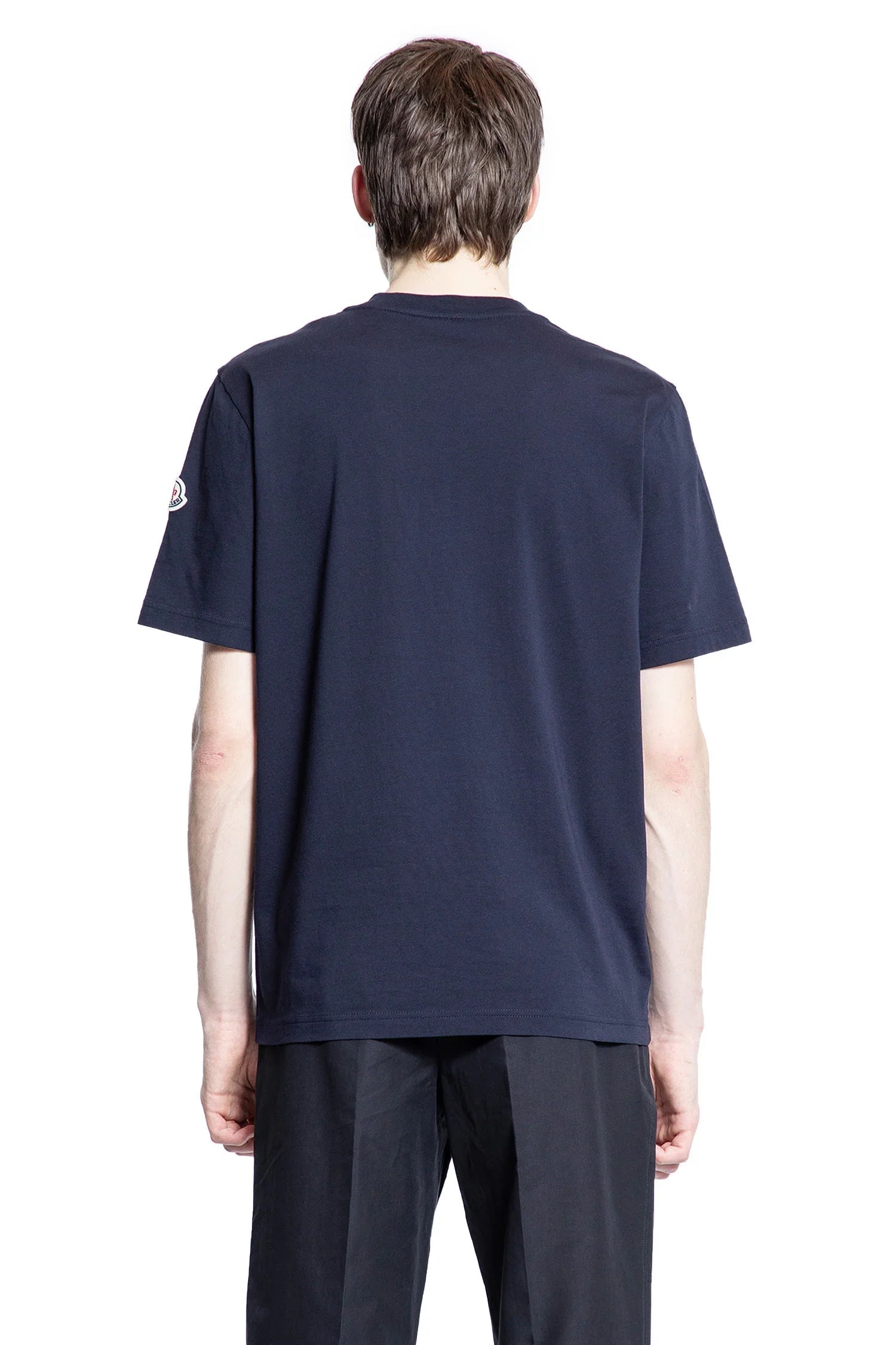 Man Blue T Shirts & Tank Tops Moncler оригінал – Купити в Україні – збільшений вид