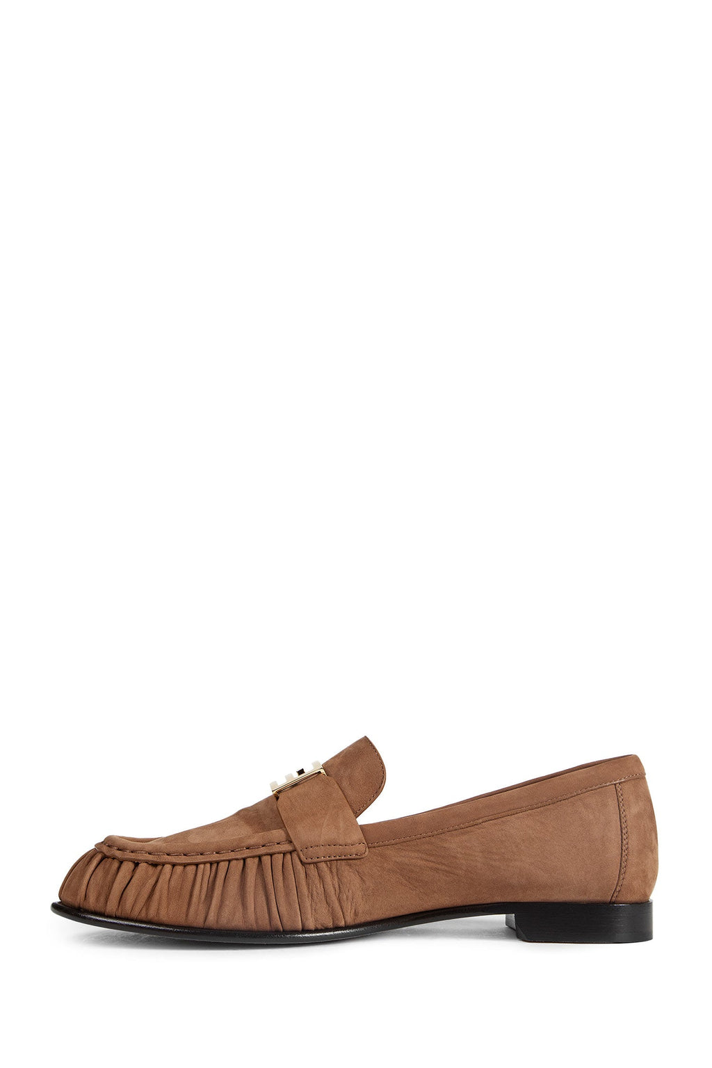 Оригінальна Suede Baguette Loafers Fendi – збільшений вид