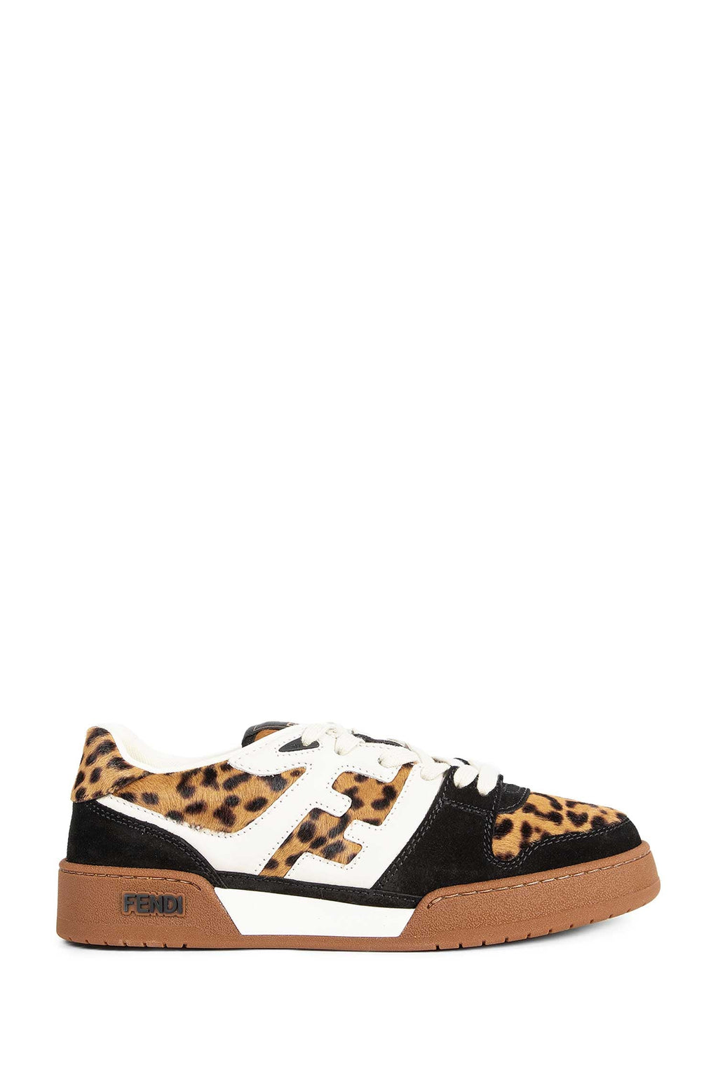 Cavallino Calfskin Sneakers Fendi оригінал – Купити в Україні – боковий вид