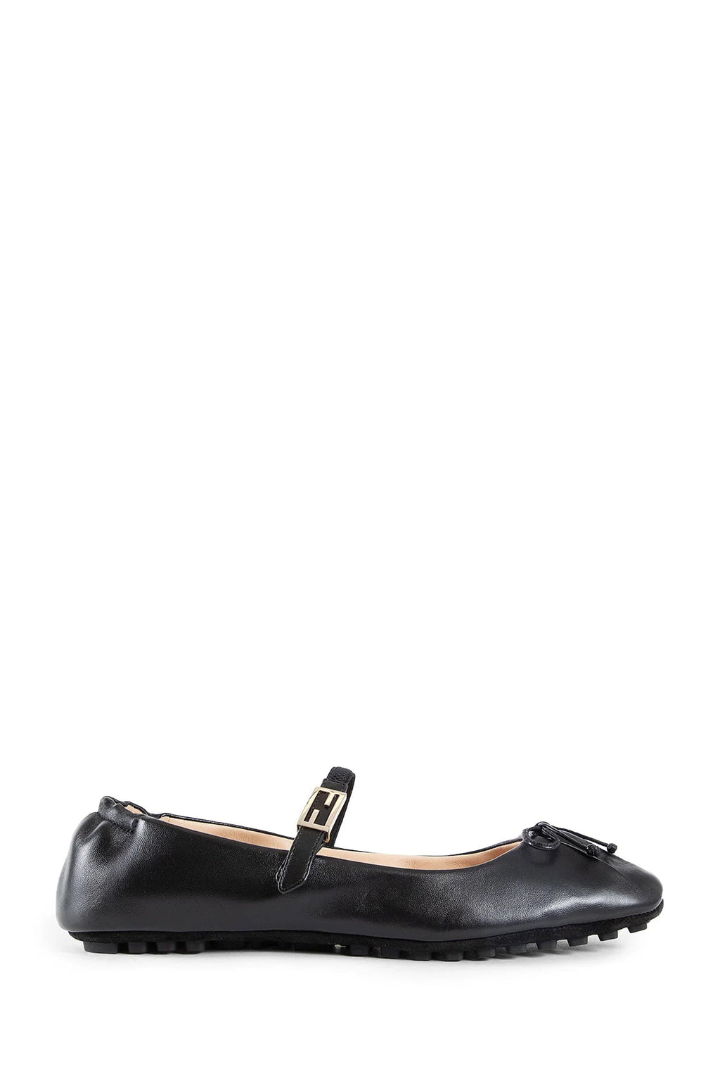Baguette Nappa Ballerinas Fendi – Гарантія оригінальності – боковий вид