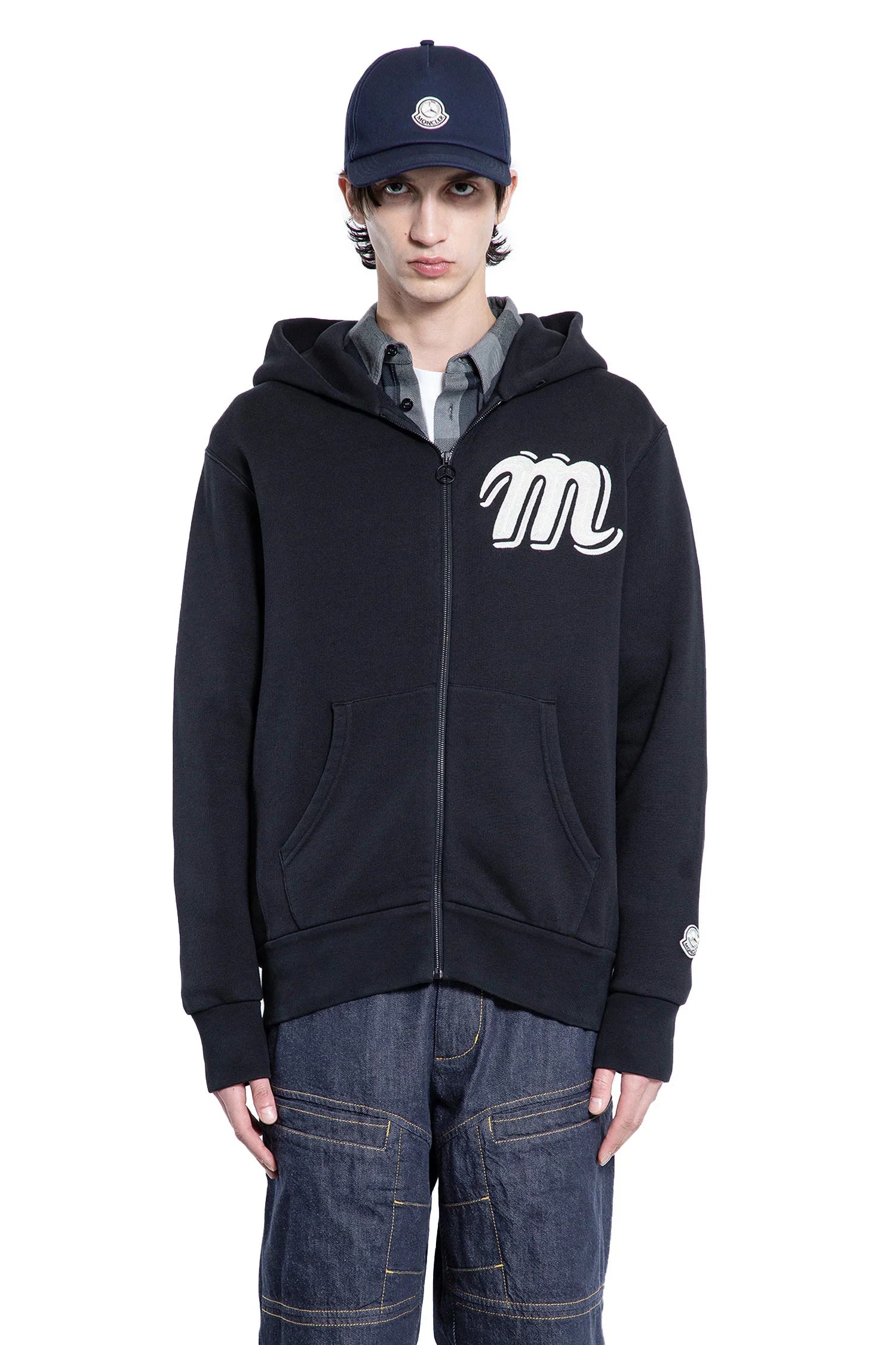 Mercedes-Benz By Nigo Collaboration Zip-Up Hoodie Moncler оригінал – Купити в Україні – боковий вид