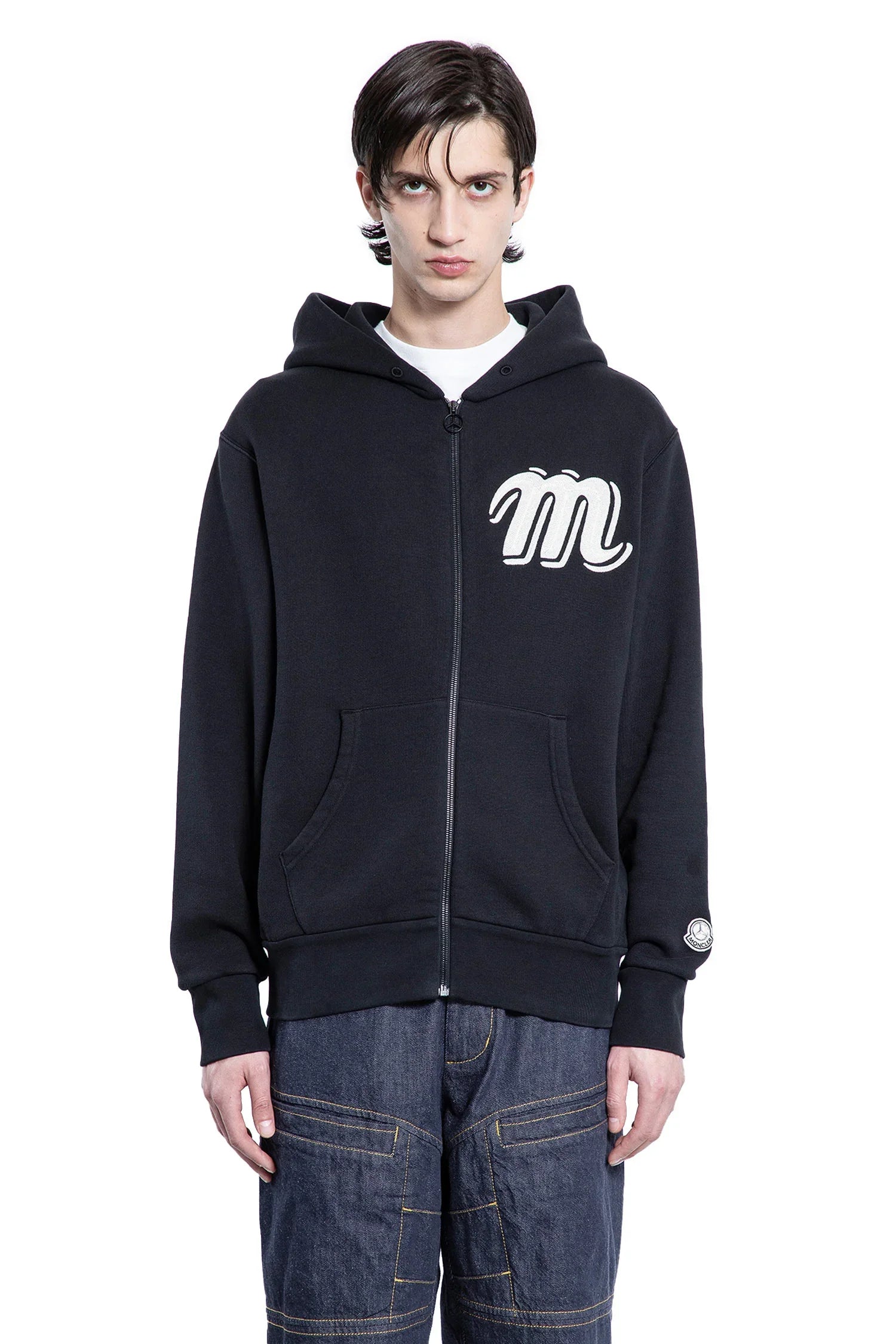Mercedes-Benz By Nigo Collaboration Zip-Up Hoodie Moncler оригінал – Купити в Україні – вид ззаду