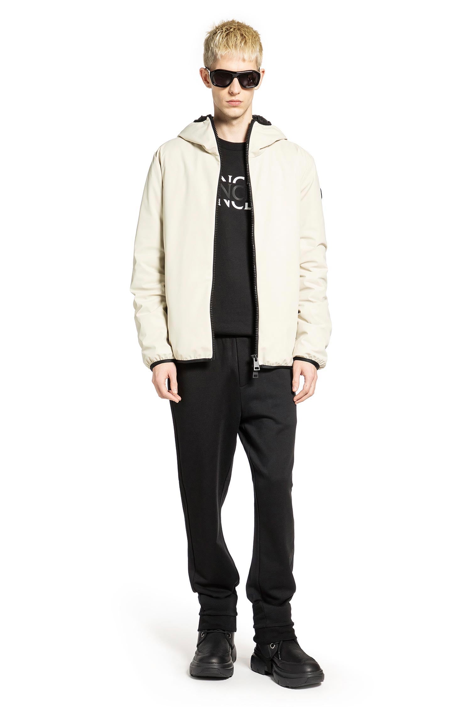 Logo Cotton Jersey Sweatshirt Moncler – Гарантія оригінальності – збільшений вид