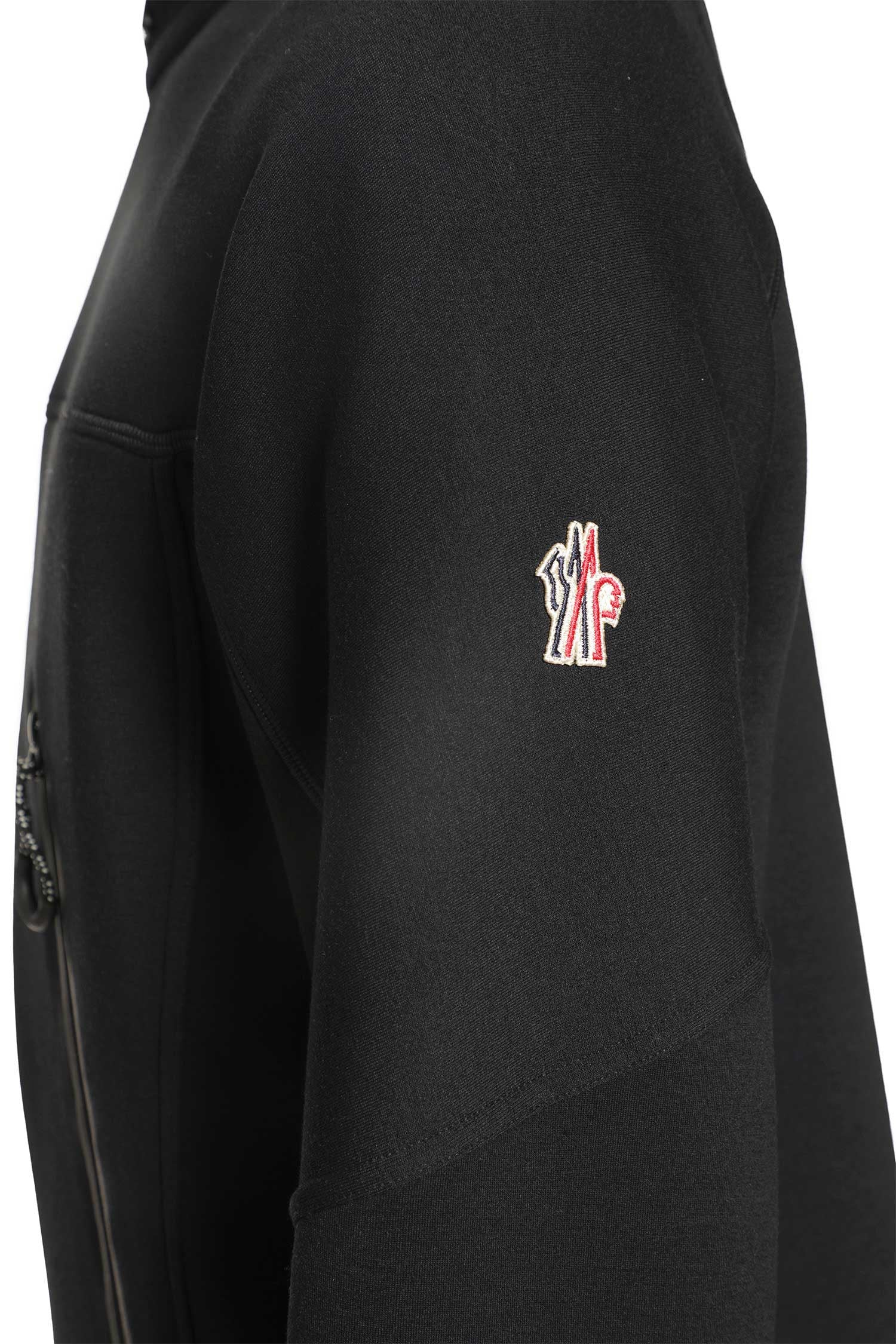 Оригінальна Logo Zip-Up Sweatshirt Moncler – збільшений вид