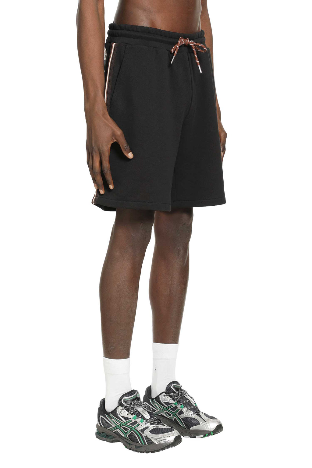 Striped Logo Sweat Shorts Moncler оригінал – Купити в Україні – детальний вид