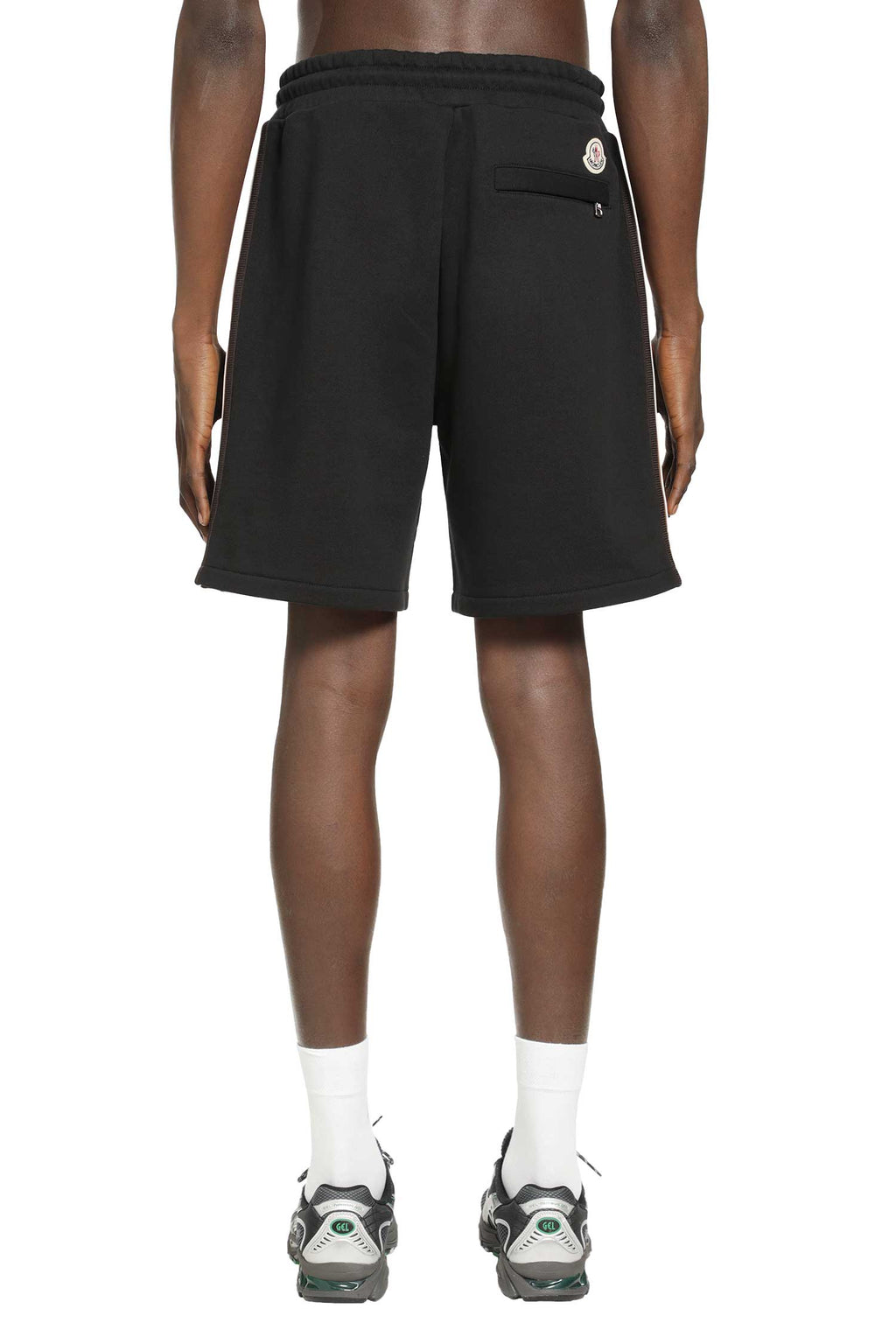 Striped Logo Sweat Shorts Moncler оригінал – Купити в Україні – збільшений вид