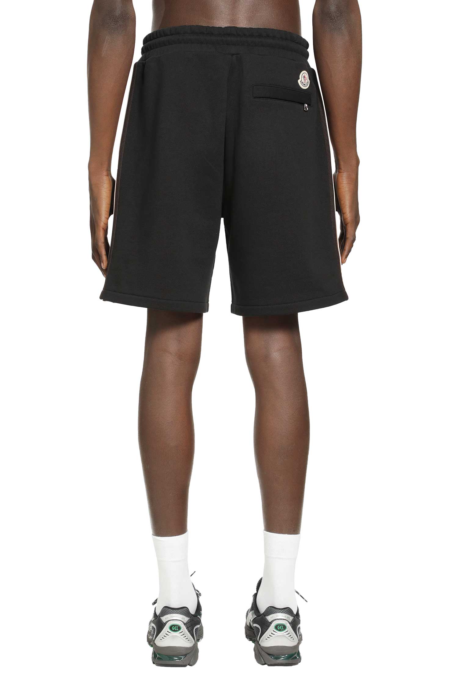 Striped Logo Sweat Shorts Moncler оригінал – Купити в Україні – збільшений вид