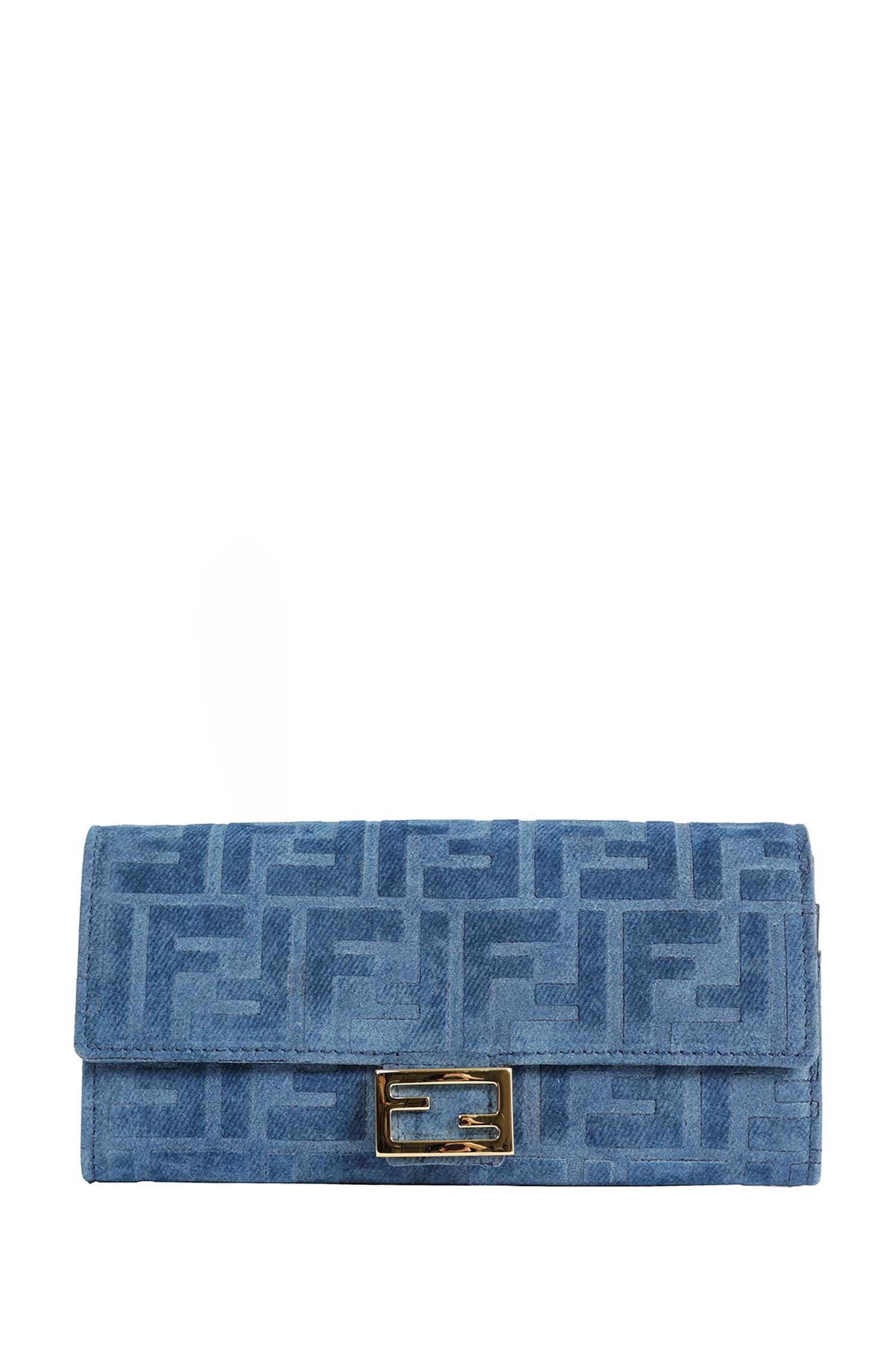 Denim Flock Ff Chain Continetn Fendi оригінал – Купити в Україні – боковий вид