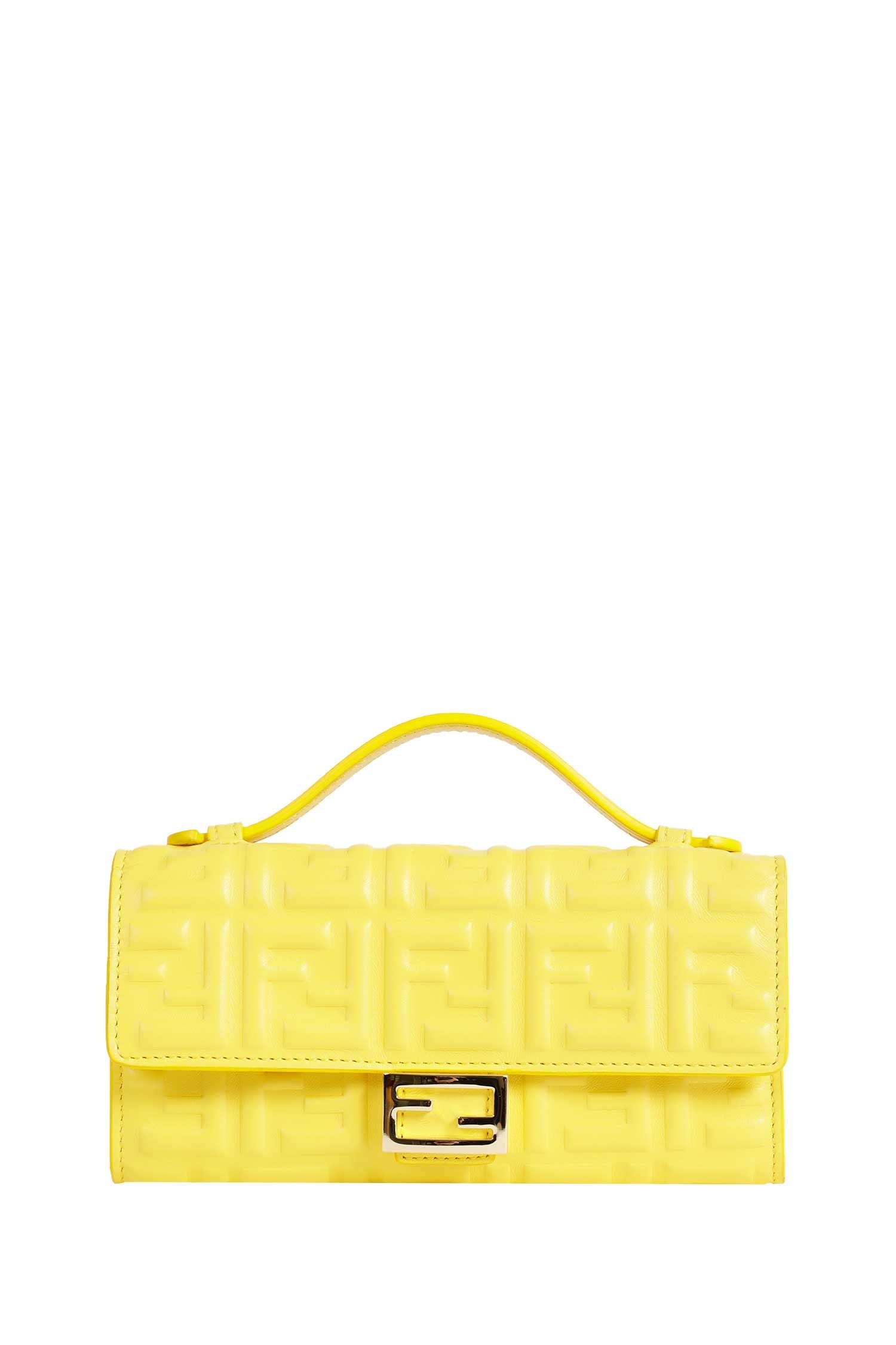 Baguette Continental With Chain Fendi – Гарантія оригінальності – боковий вид