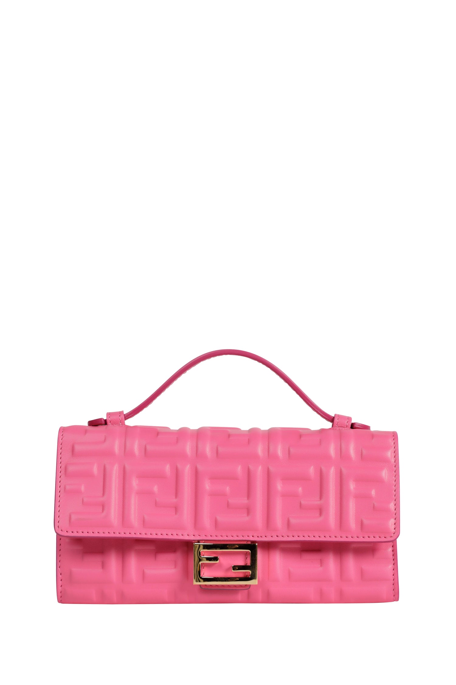 Baguette Continental With Chain Fendi – Гарантія оригінальності – боковий вид