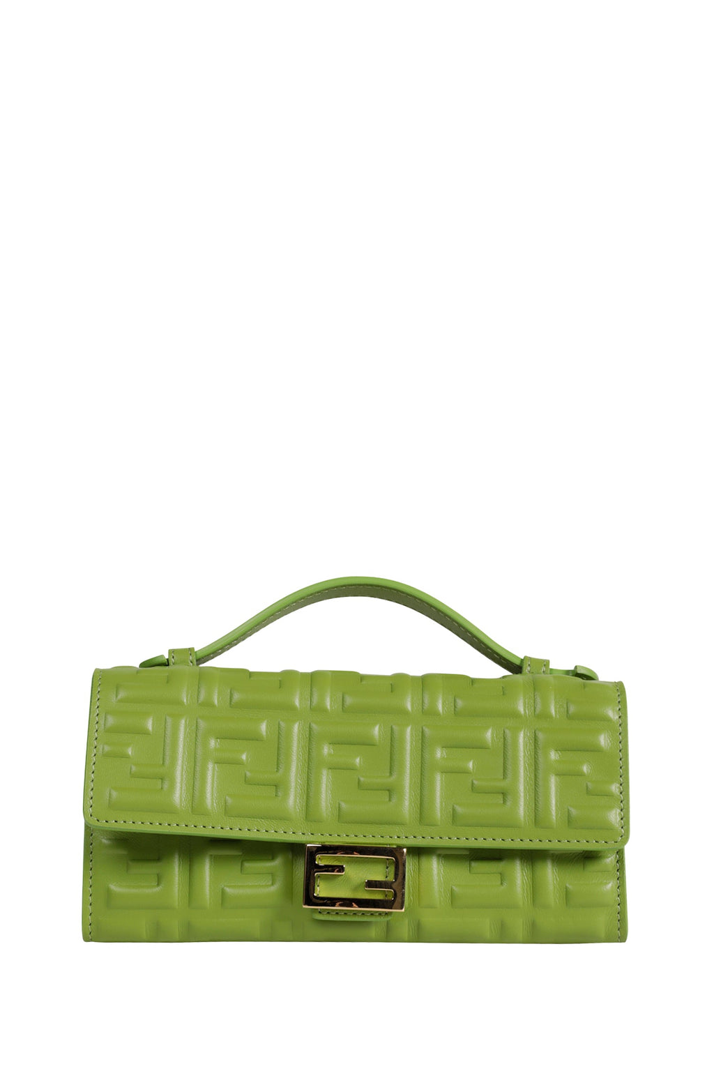 Baguette Continental With Chain Fendi – Гарантія оригінальності – боковий вид