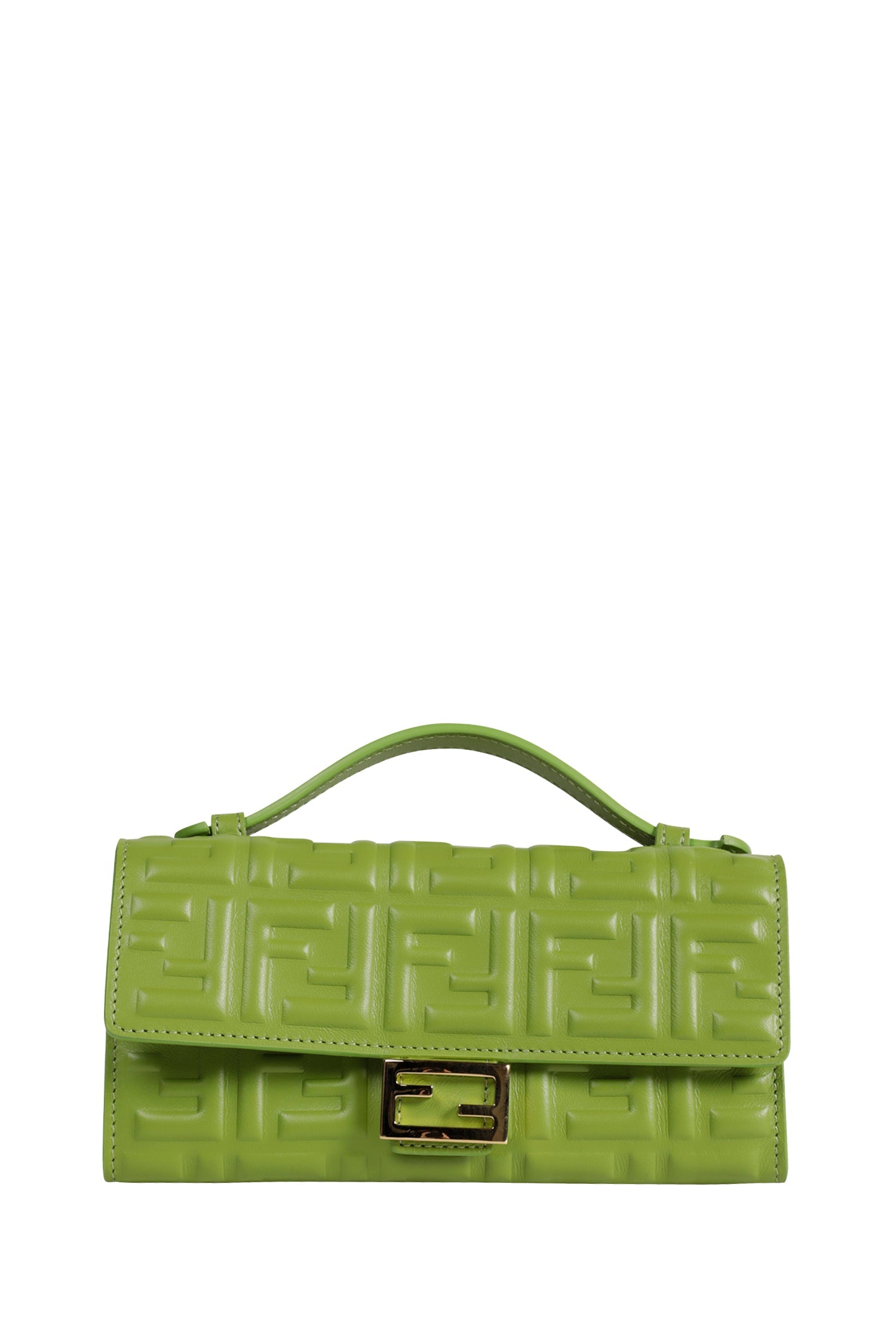 Baguette Continental With Chain Fendi – Гарантія оригінальності – боковий вид