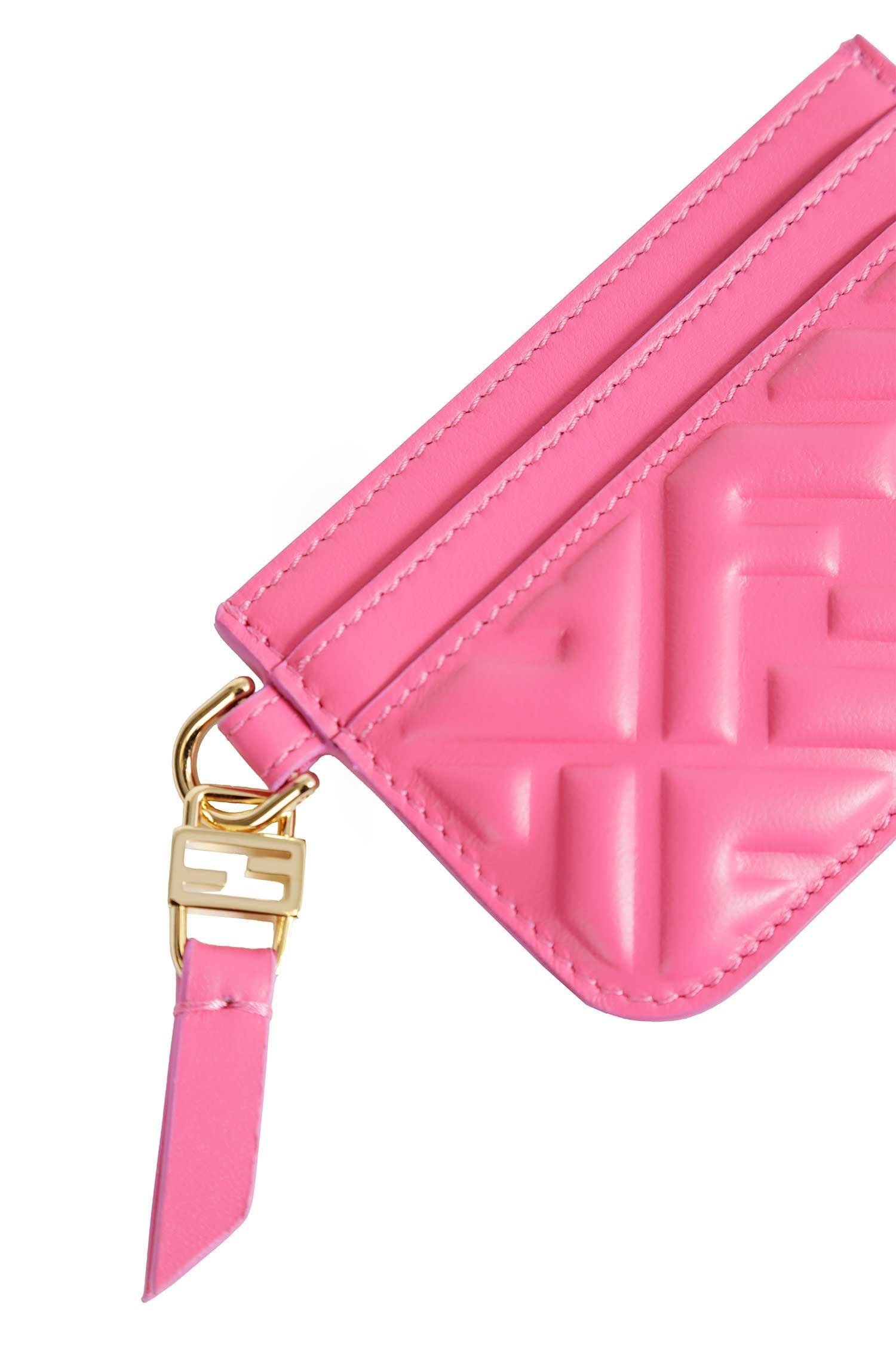 Baguette Leather Card Holder Fendi – Гарантія оригінальності – вид ззаду