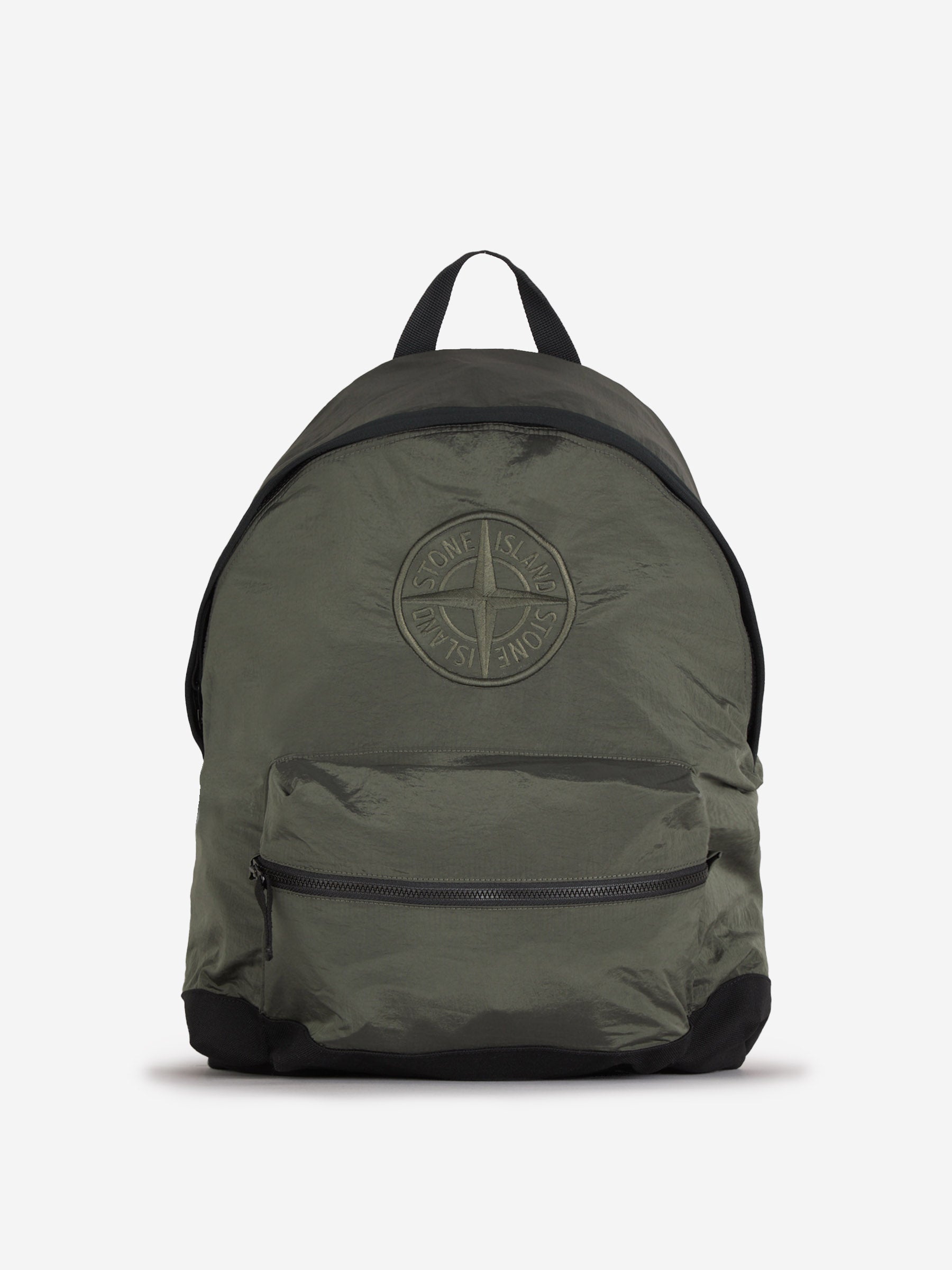 Nylon Logo Backpack Stone island оригінал – Купити в Україні – боковий вид - STONE ISLAND