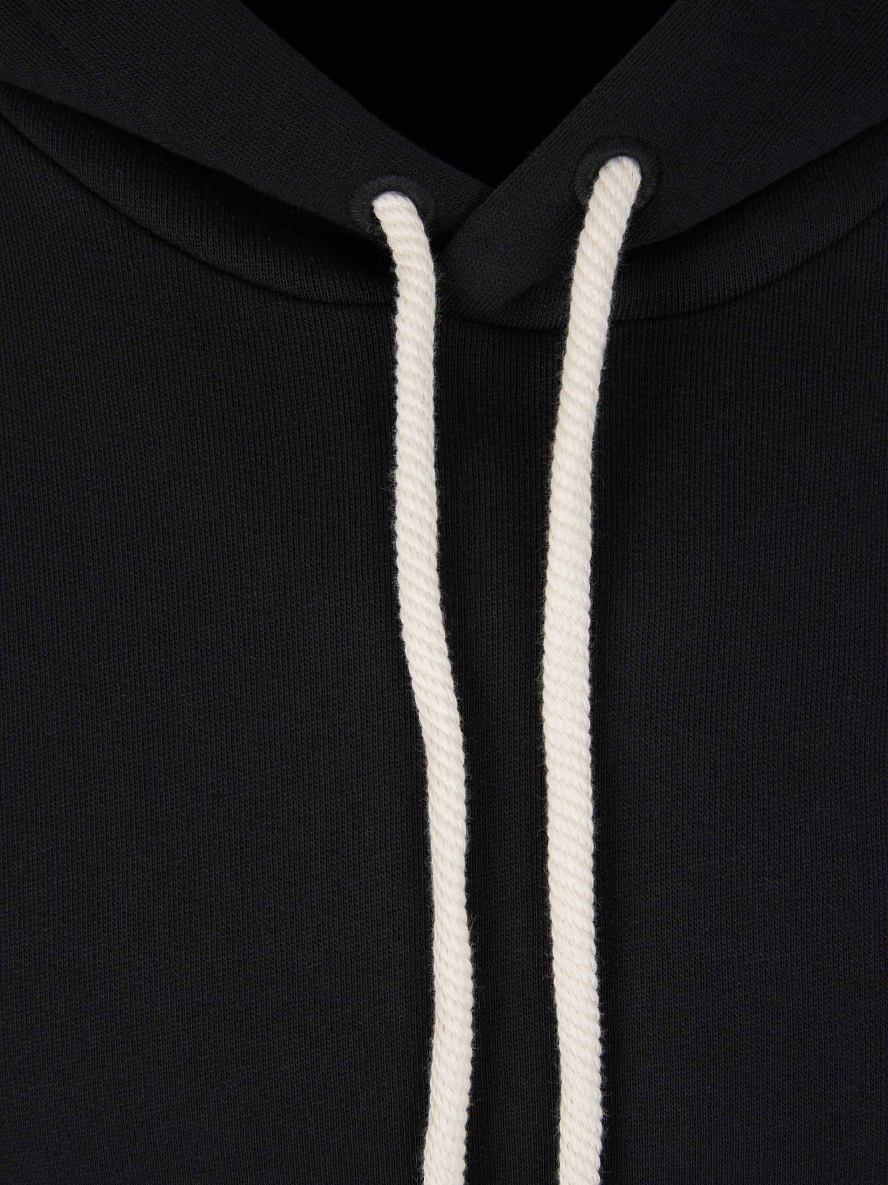 Hooded Cotton Sweatshirt Acne studios – Гарантія оригінальності – детальний вид
