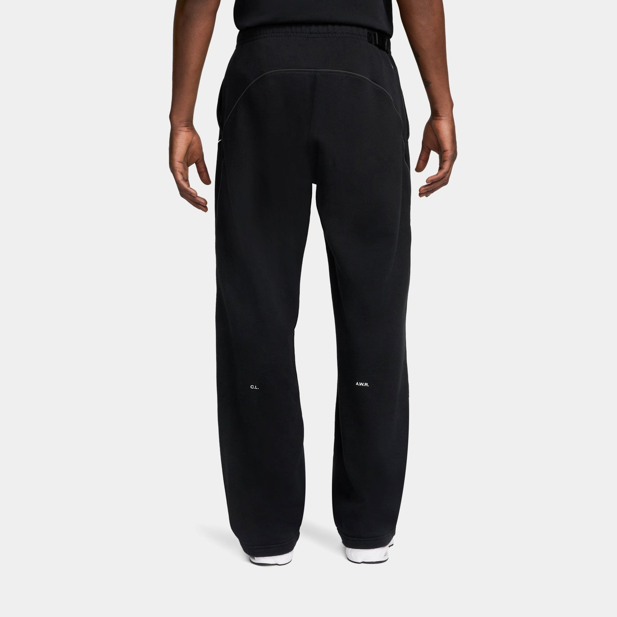 Оригінальна Nocta Fleece Cs Open Hem Mens Sweatpants Nike – вид ззаду