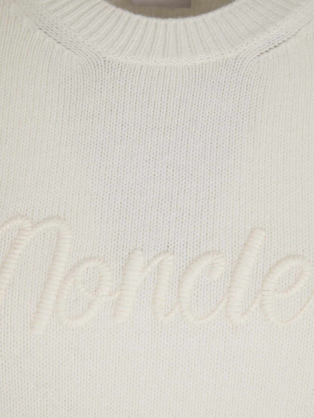 Logo Wool Sweater Moncler оригінал – Купити в Україні – детальний вид