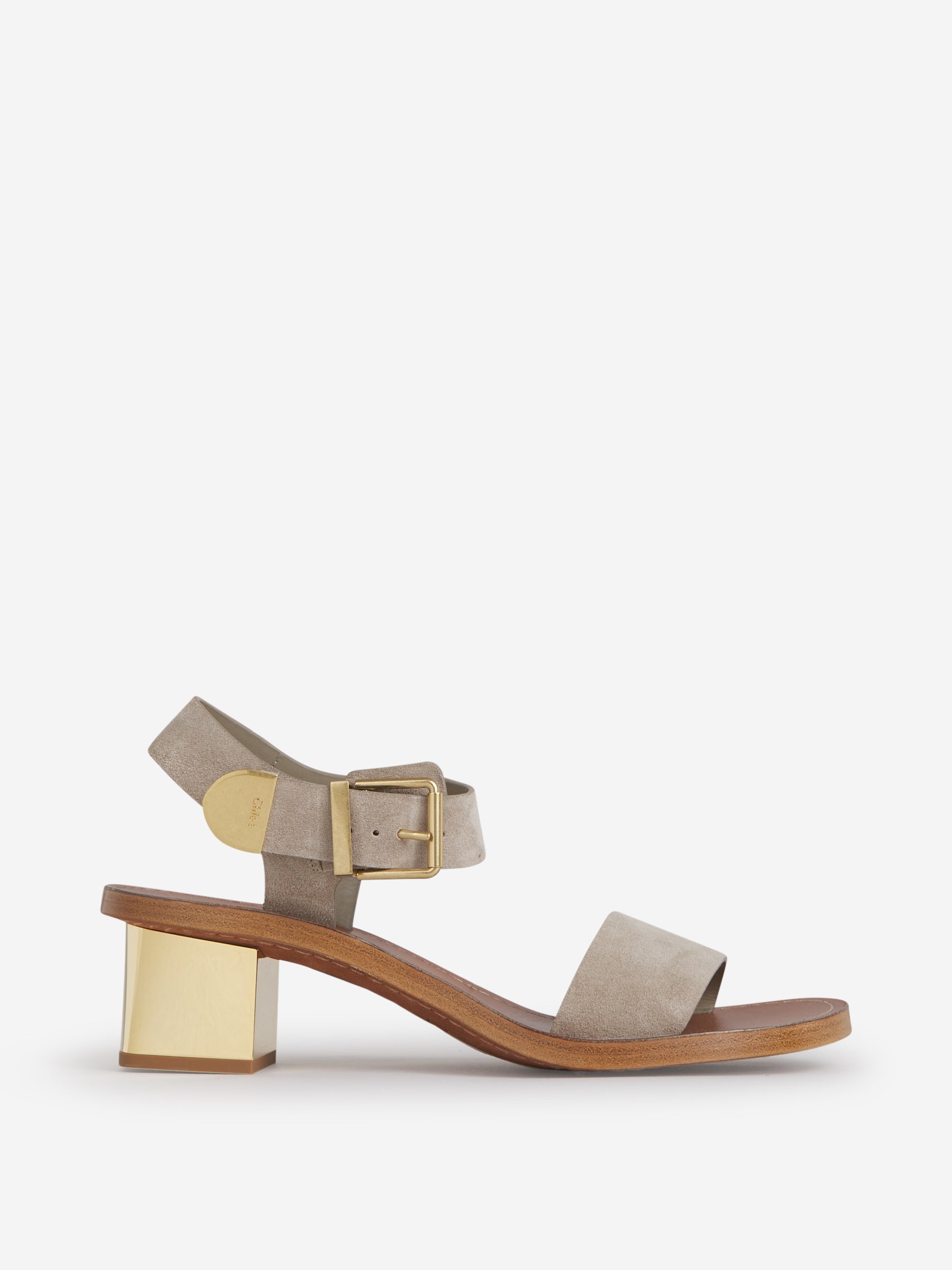 Rebecca Heeled Sandals Chloe – Гарантія оригінальності – боковий вид