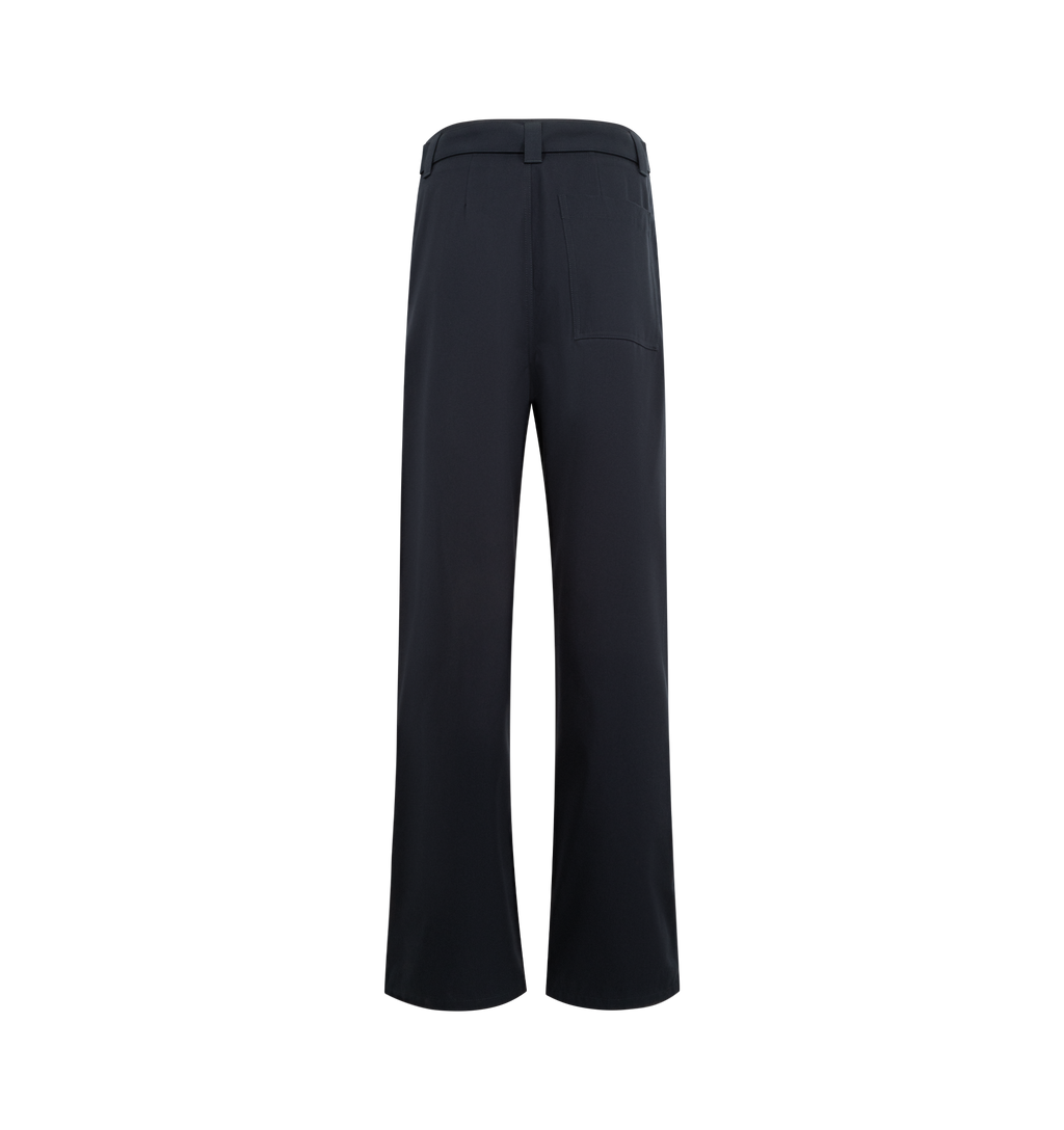 Cotton And Silk Trousers Loewe – Гарантія оригінальності – вид ззаду