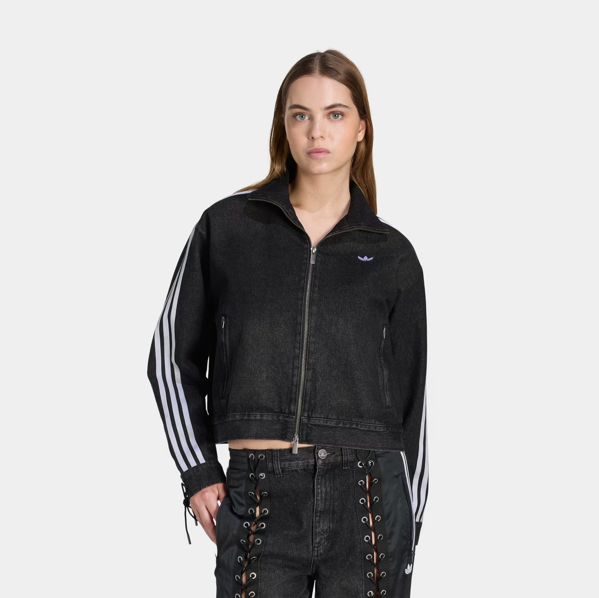 Оригінальна Originals Denim Lacing Fb Womens Jacket Adidas – боковий вид - ADIDAS