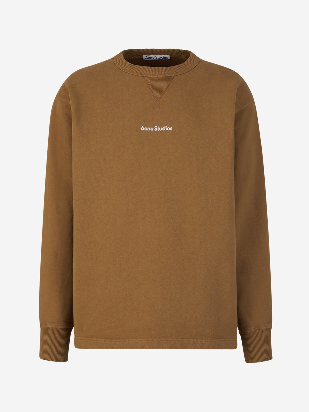 Printed Crewneck Sweatshirt Acne studios – Гарантія оригінальності – боковий вид