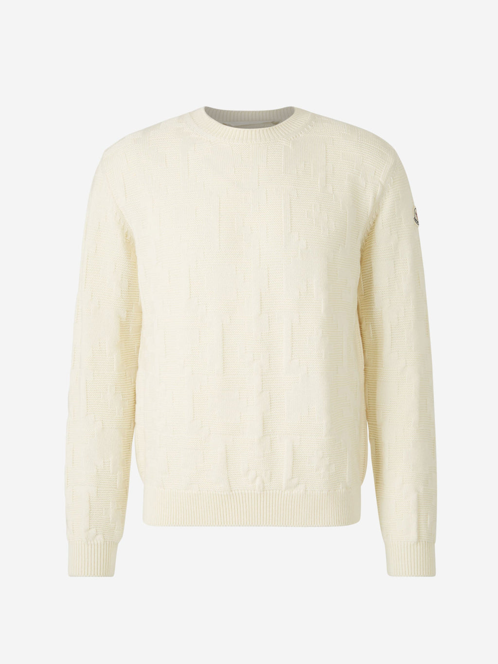 Girocollo Knit Sweater Moncler оригінал – Купити в Україні – вид ззаду