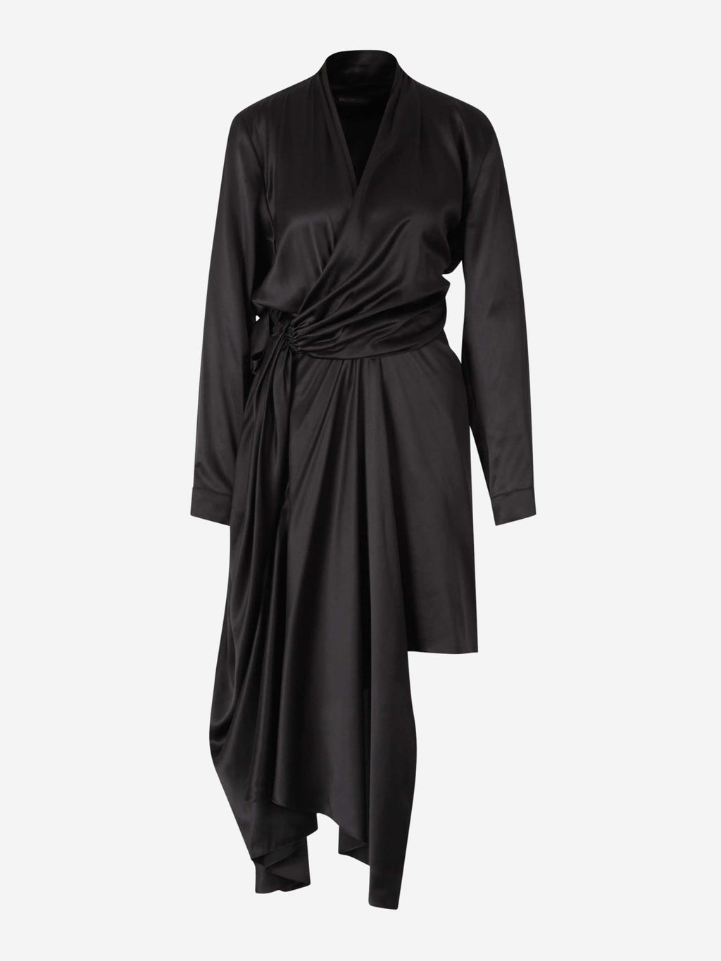 Silk Maxi Dress Balenciaga оригінал – Купити в Україні – боковий вид