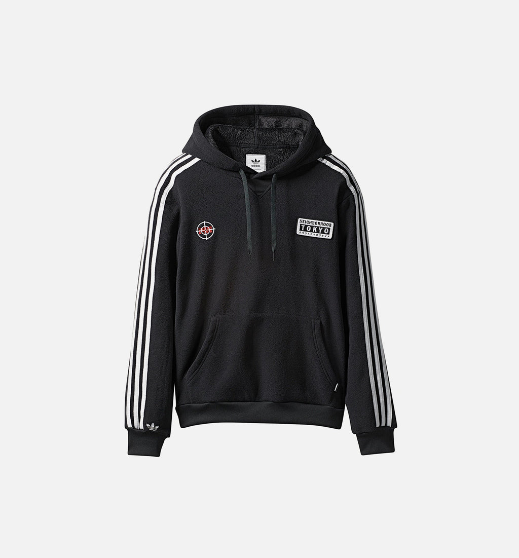 Collection Mens Hoodie Black Adidas оригінал – Купити в Україні – боковий вид