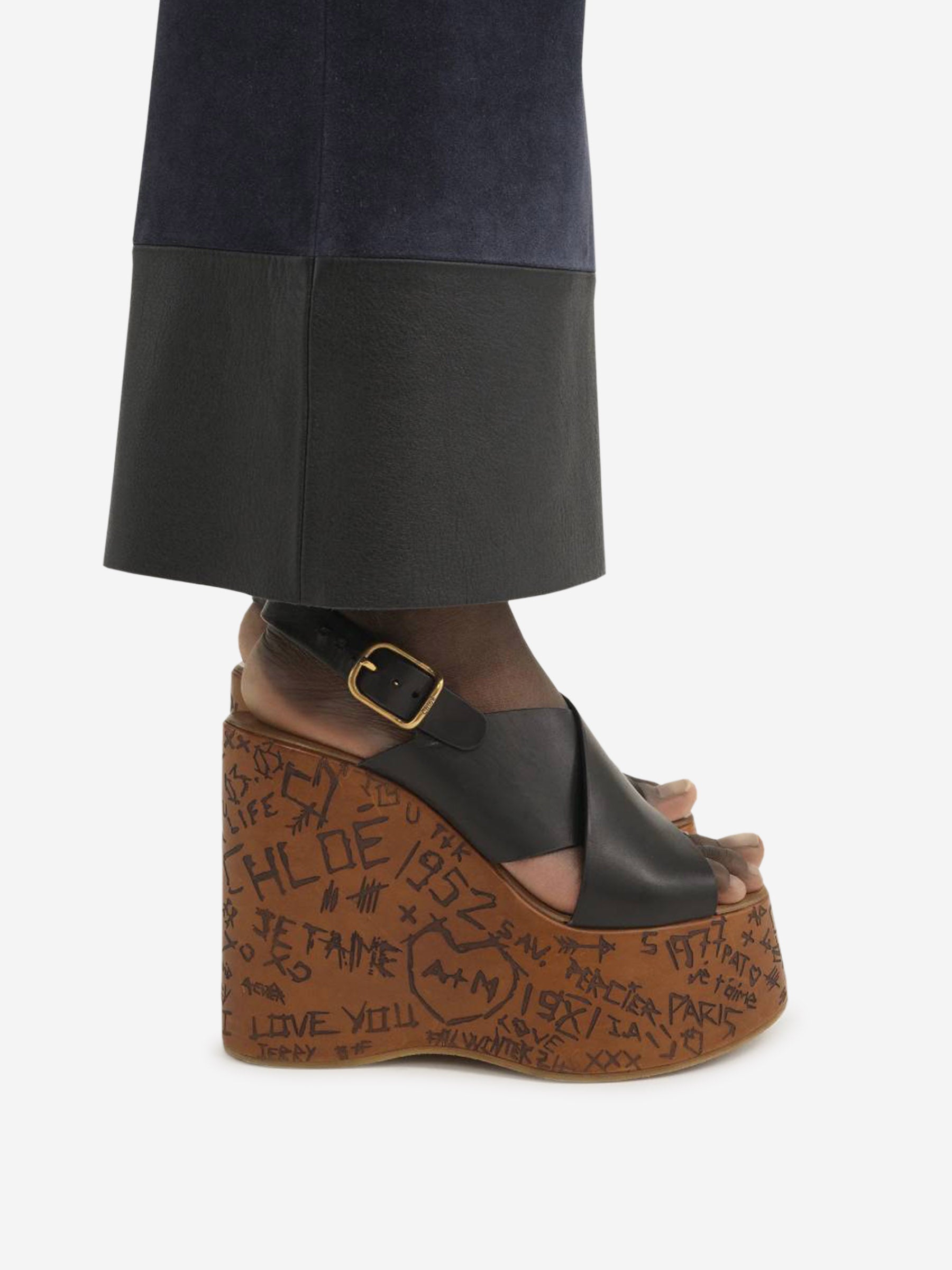Maxime Wedges Chloe оригінал – Купити в Україні – вид ззаду