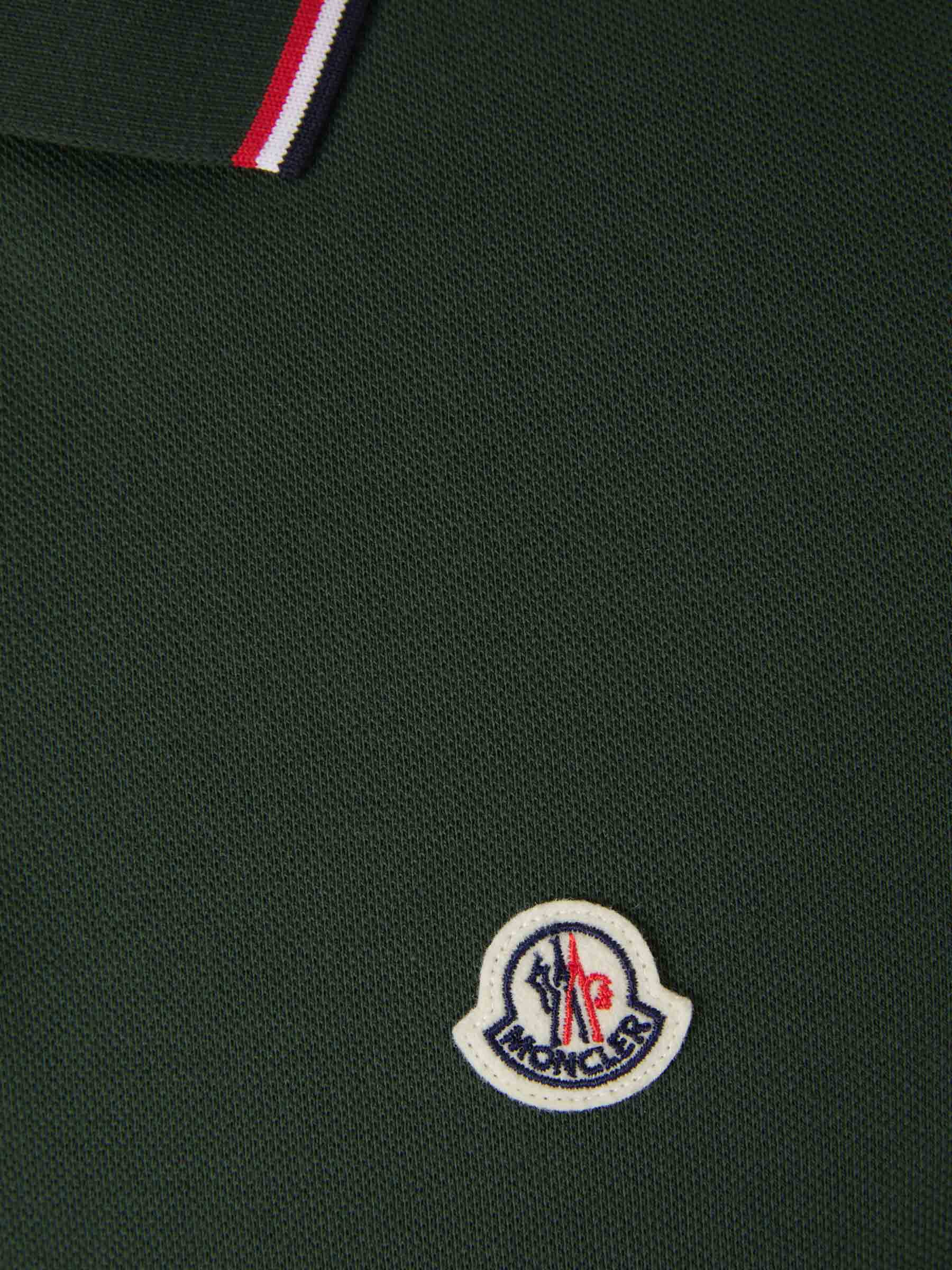 Logo Knit Polo Moncler оригінал – Купити в Україні – збільшений вид