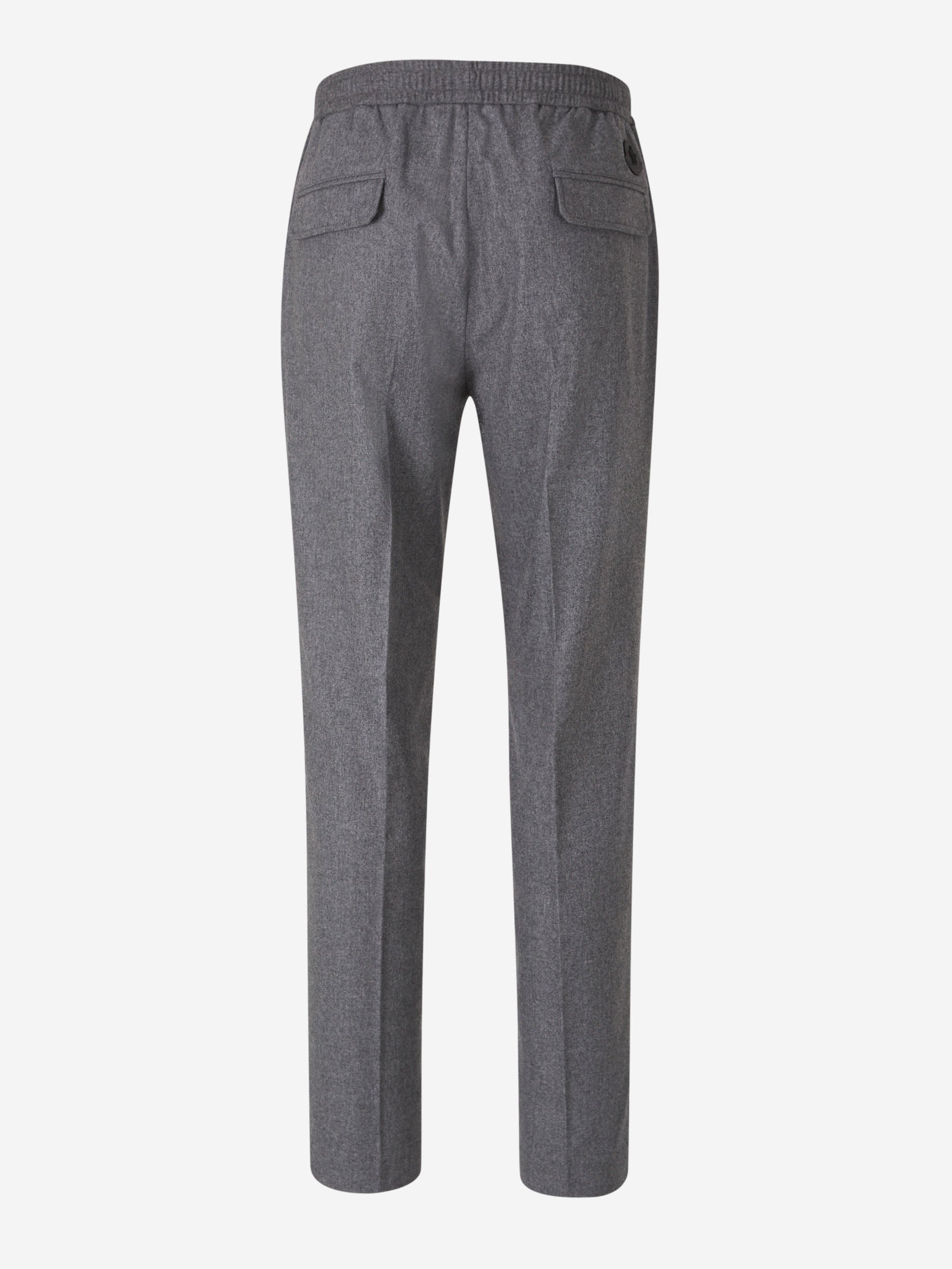 Logo Wool Joggers Moncler оригінал – Купити в Україні – вид ззаду - MONCLER