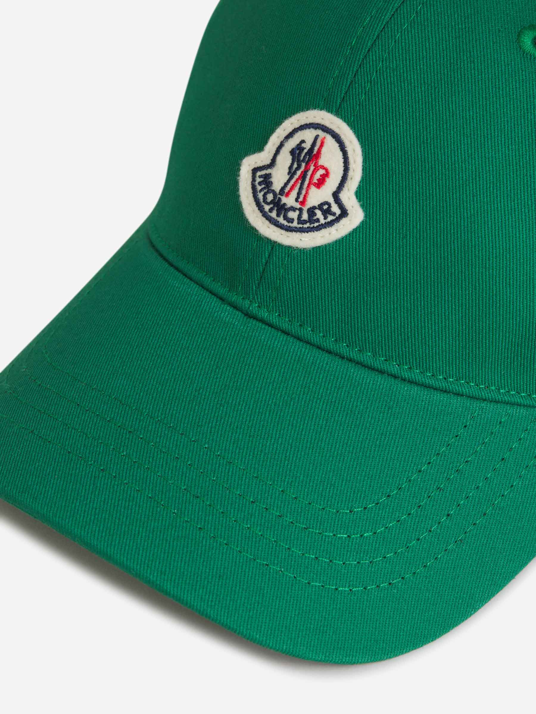 Оригінальна Logo Cotton Cap Moncler – збільшений вид