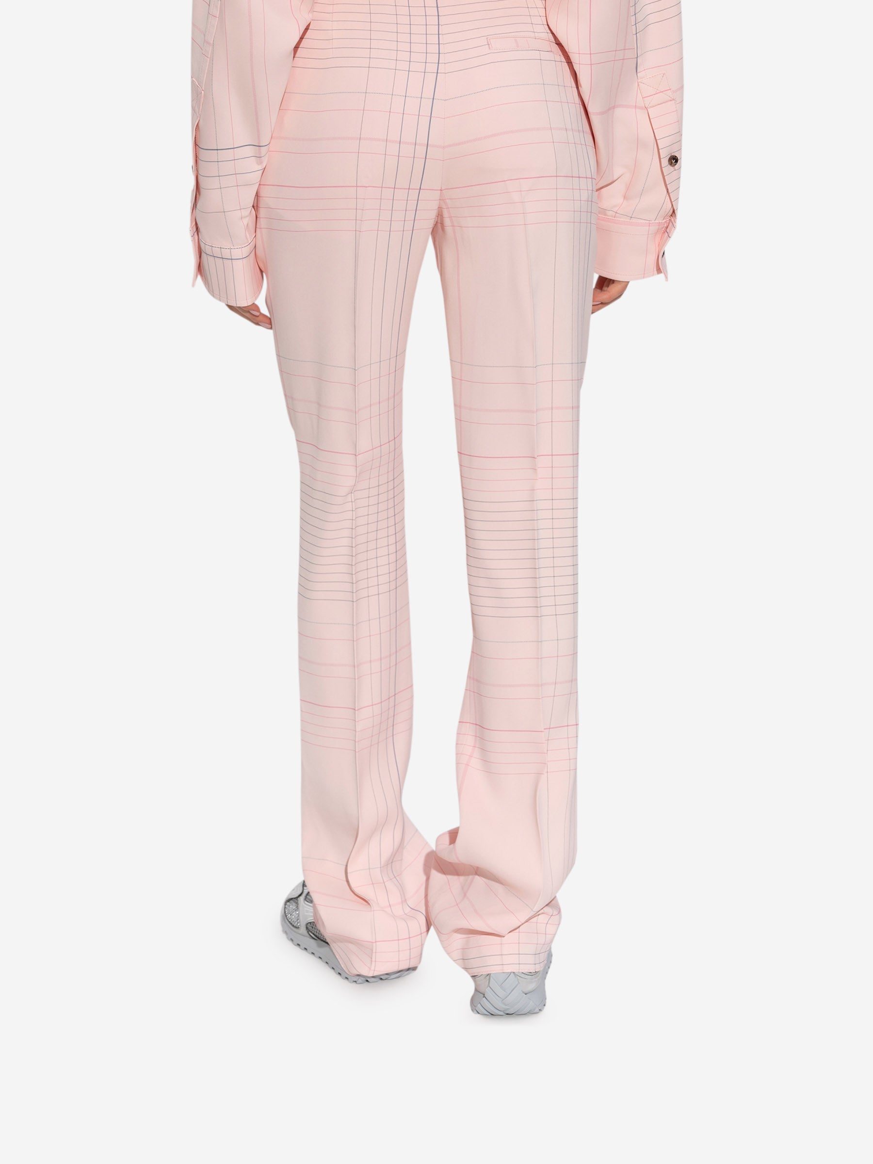 Checkered Pattern Trousers Bottega veneta оригінал – Купити в Україні – детальний вид