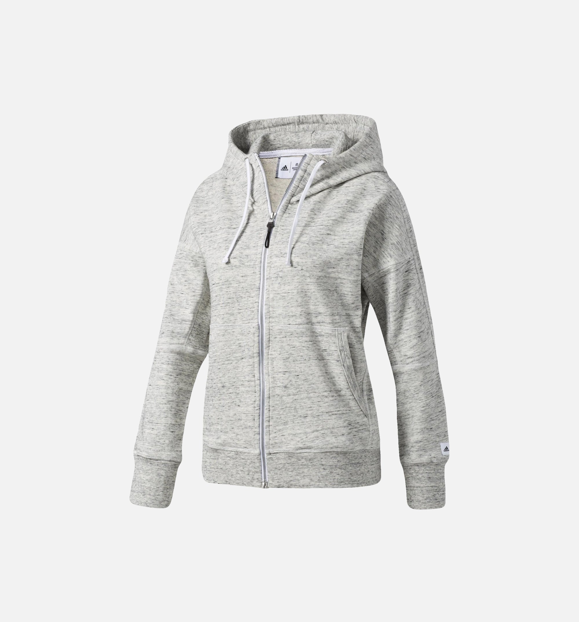 Оригінальна Athletics X Reigning Champ French Terry Hoodie Womens Grey Adidas – боковий вид - ADIDAS
