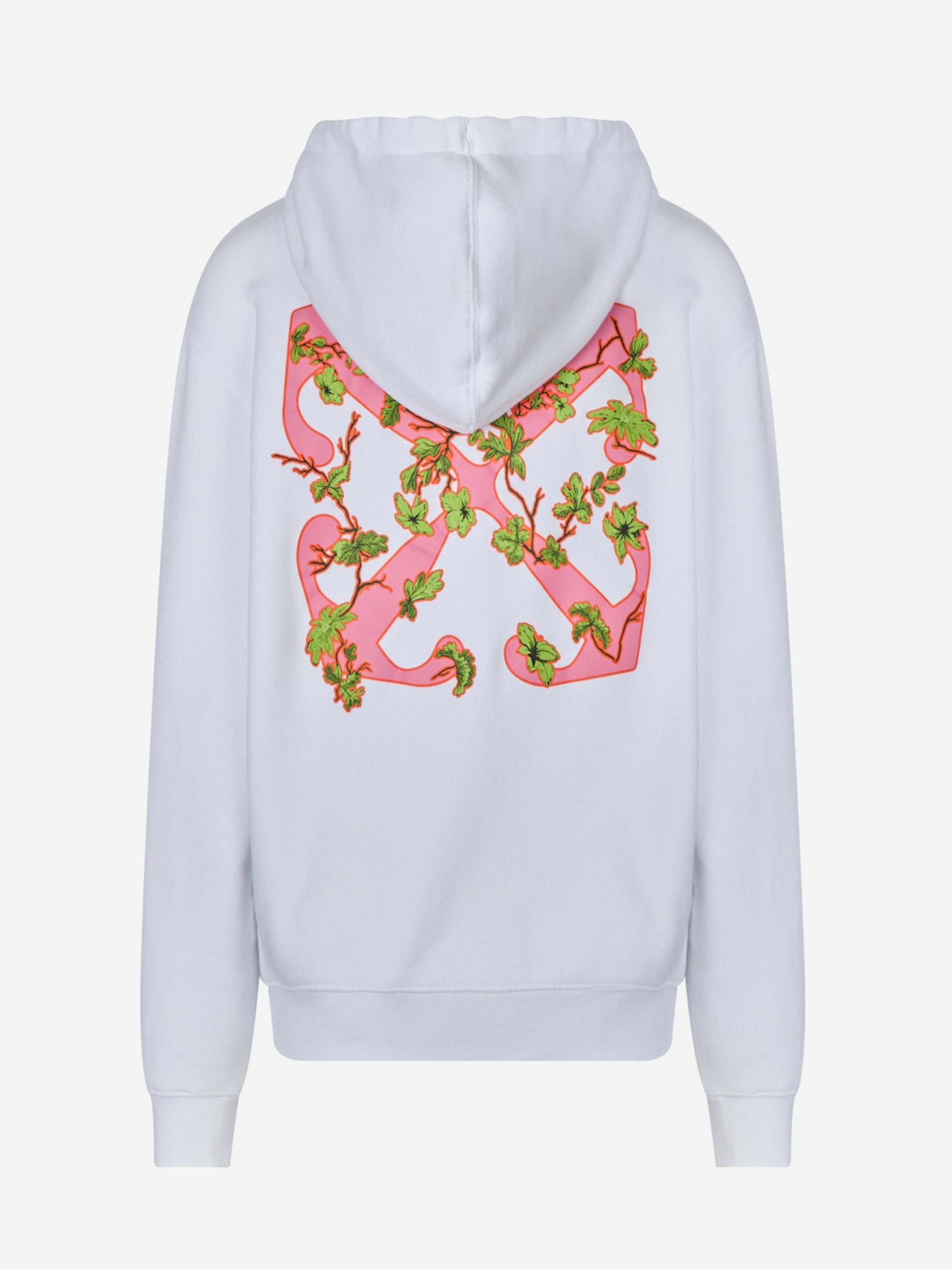 Оригінальна Ramage Flower Sweatshirt Off-white – вид ззаду