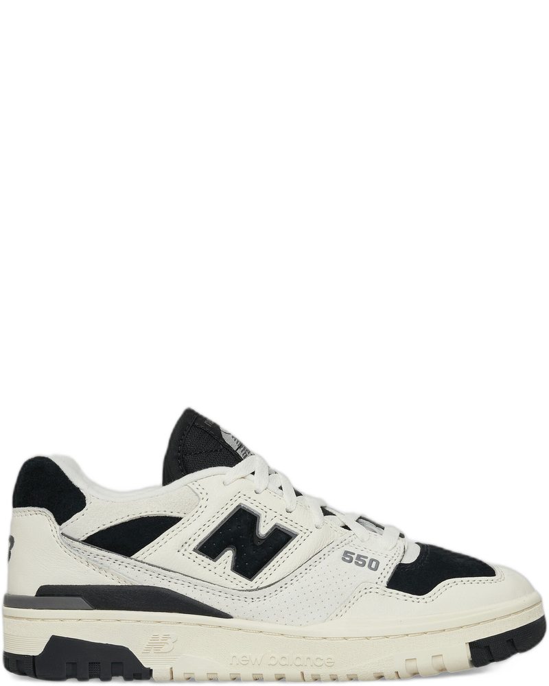 550 Sneakers Sea Salt / Black - NEW BALANCE (Background Removed)