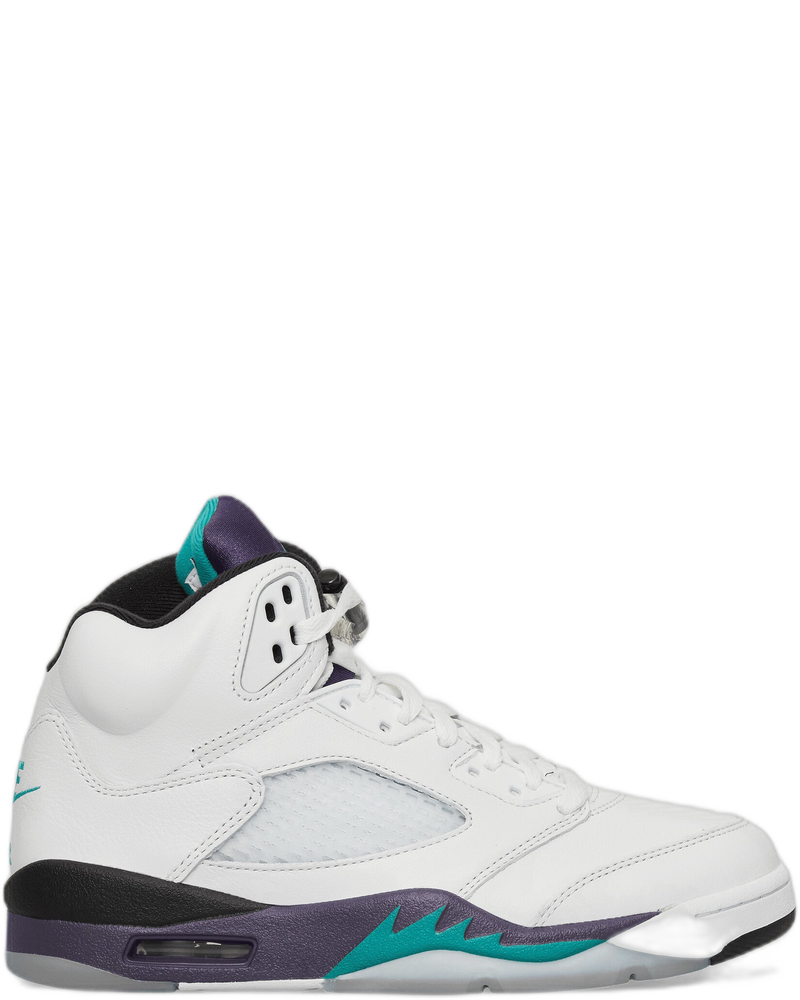 Air Jordan 5 Sneakers Grape - NIKE (Background Removed)