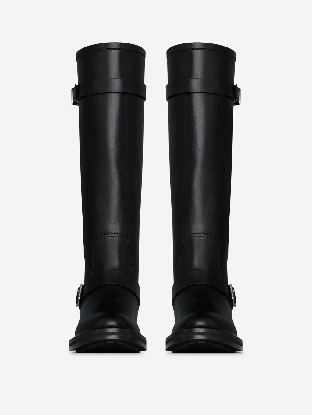 Оригінальна River Leather Boots Saint laurent – вид ззаду