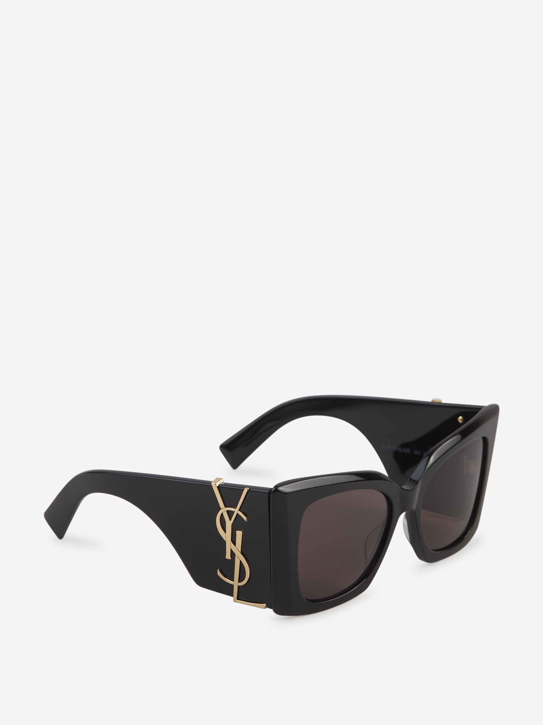 Sl M119 Blaze Rectangular Sunglasses Saint laurent – Гарантія оригінальності – вид ззаду