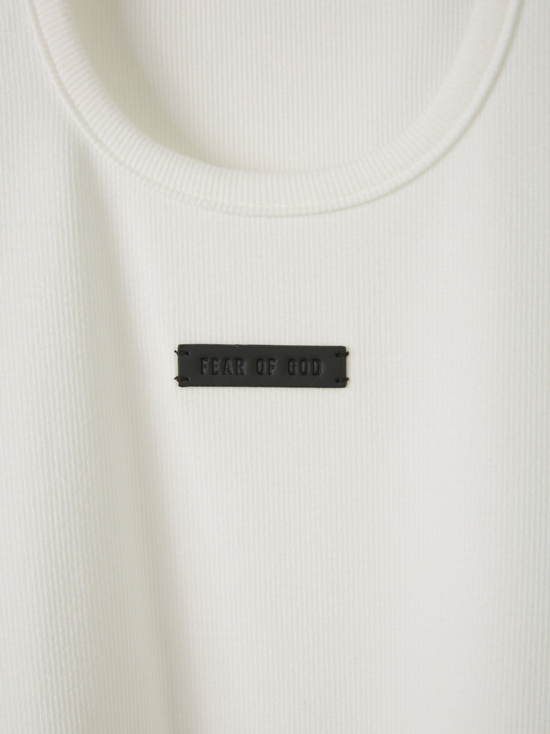 Ribbed Logo T-Shirt Fear of god – Гарантія оригінальності – детальний вид