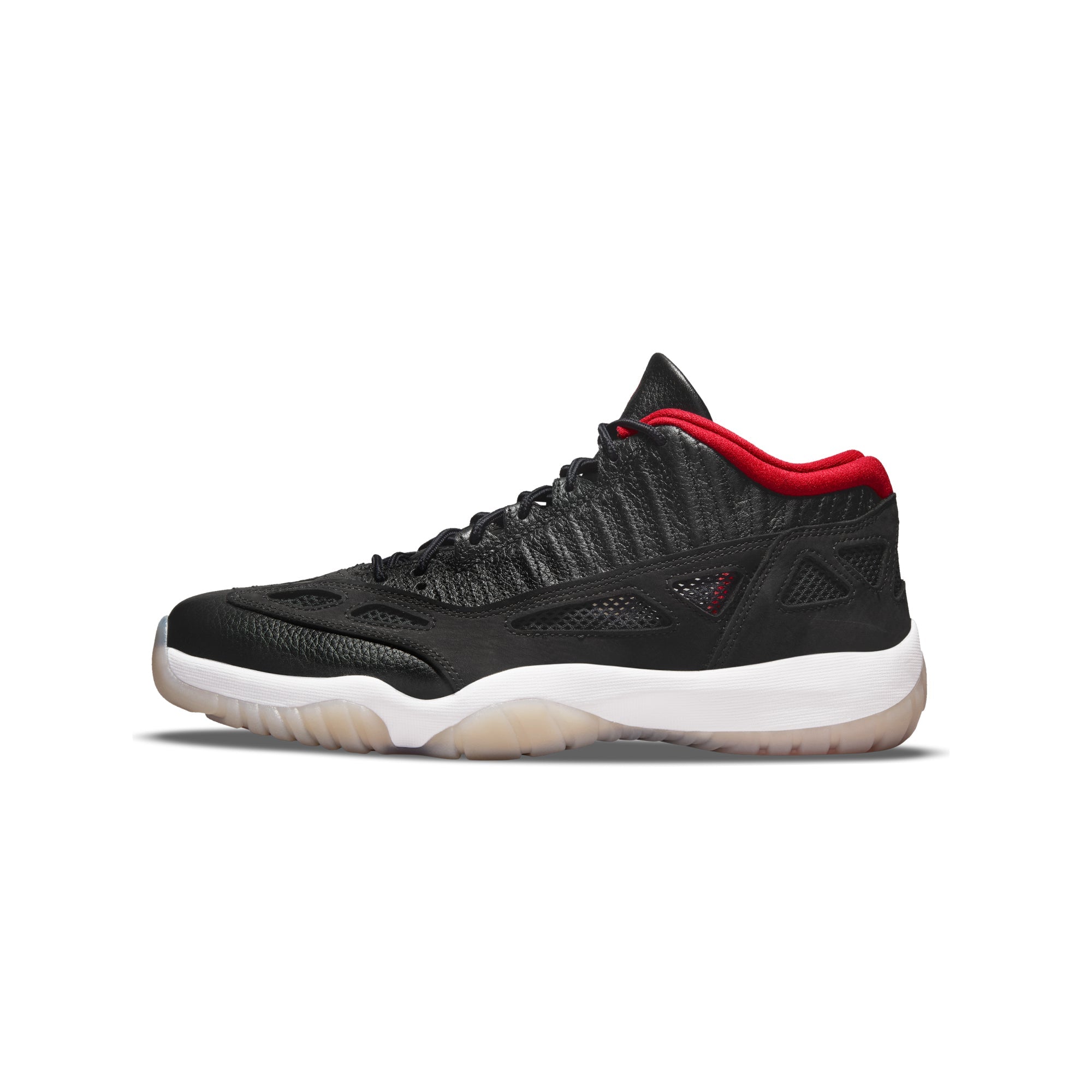 Mens 11 Retro Low Ie Bred Shoes Air jordan – Гарантія оригінальності – боковий вид