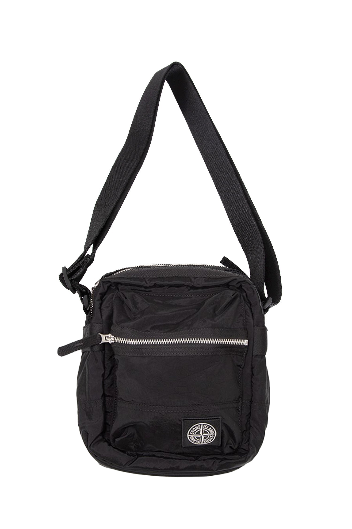9200015 Coated Nylon Metal Pouch Bag Stone island – Гарантія оригінальності – боковий вид