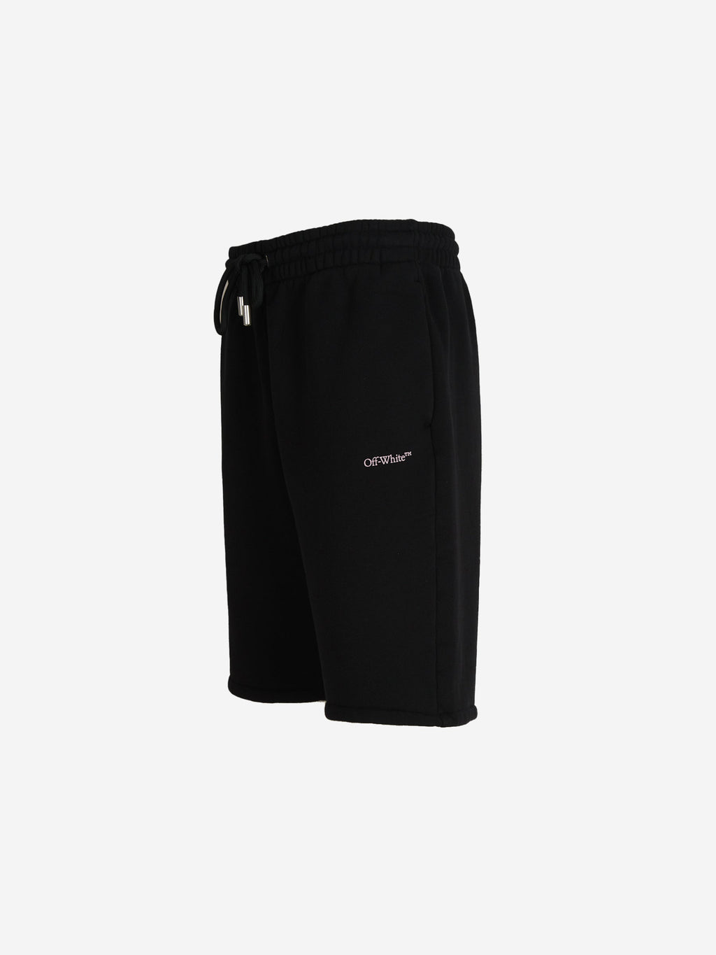 Logo Cotton Bermuda Shorts Off-white – Гарантія оригінальності – вид ззаду