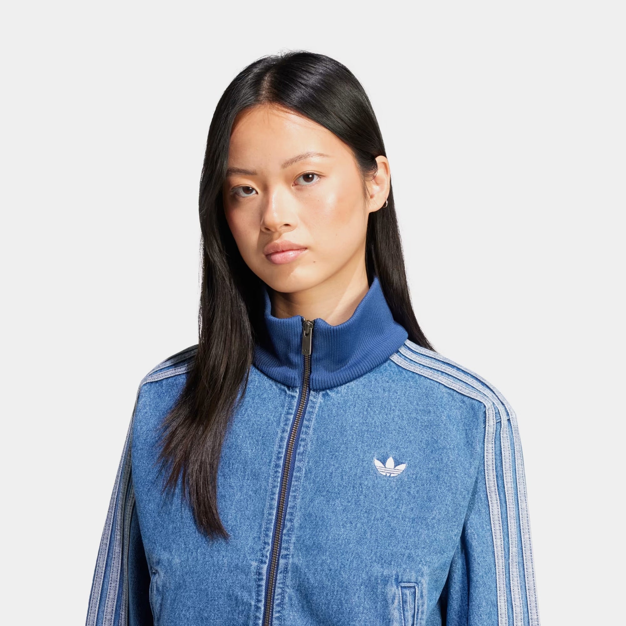 Adicolor Denim Track Womens Jacket Adidas оригінал – Купити в Україні – детальний вид - ADIDAS